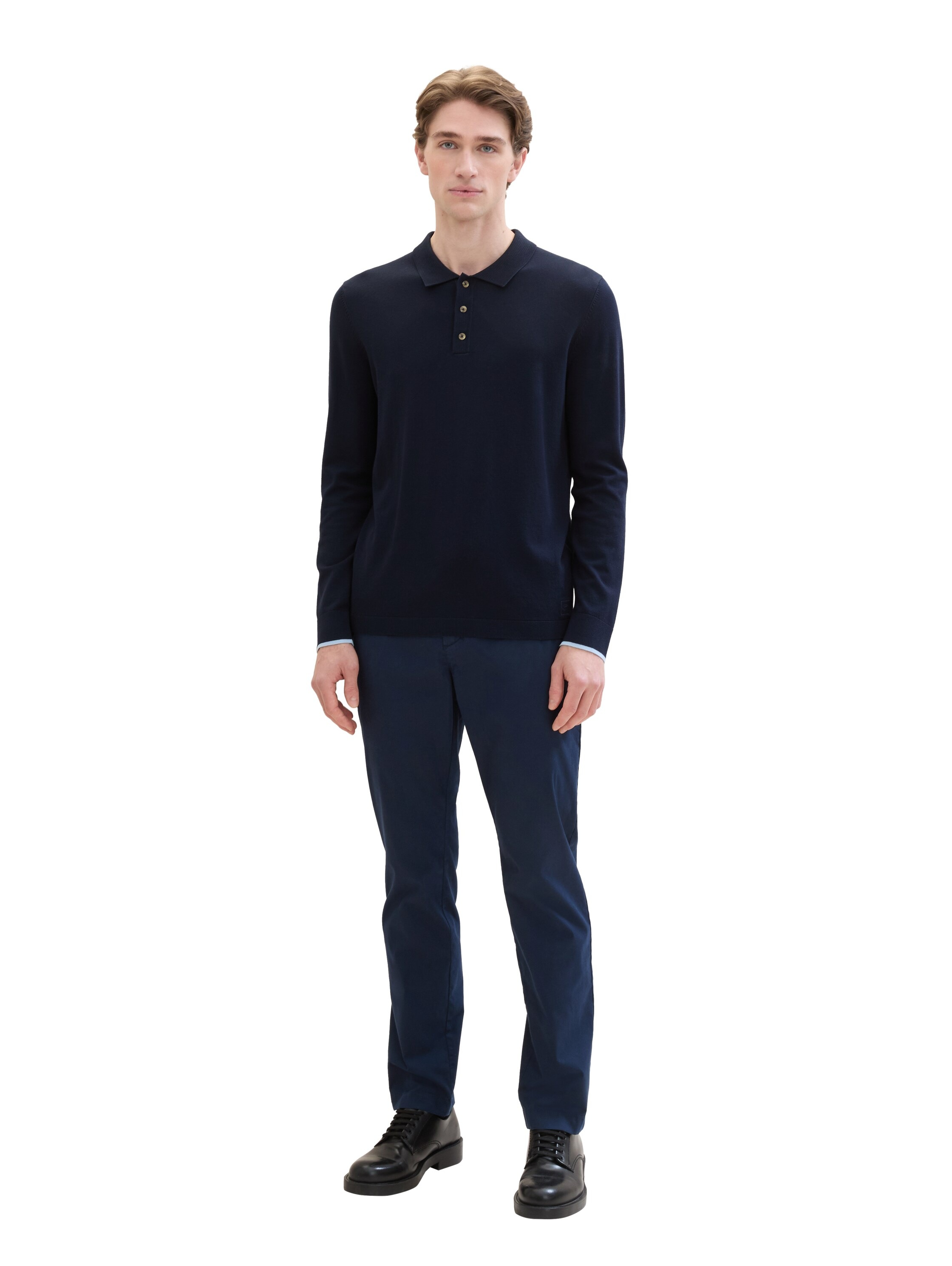 TOM TAILOR Chinohose, mit Tech Material