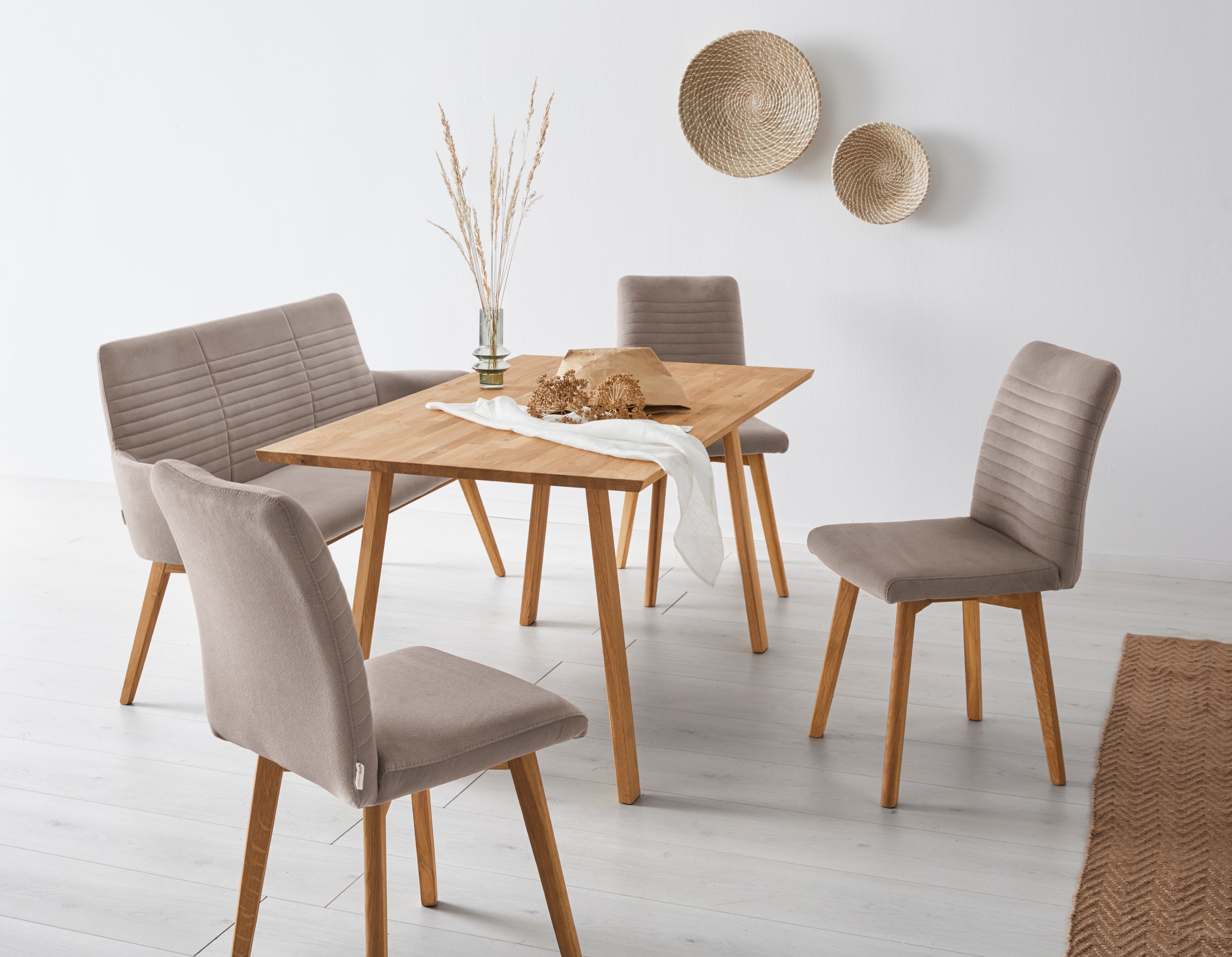 OTTO products Esszimmerstuhl "Alessja" (Set) 2 Stk.Bezug aus Microfaser, Ge günstig online kaufen