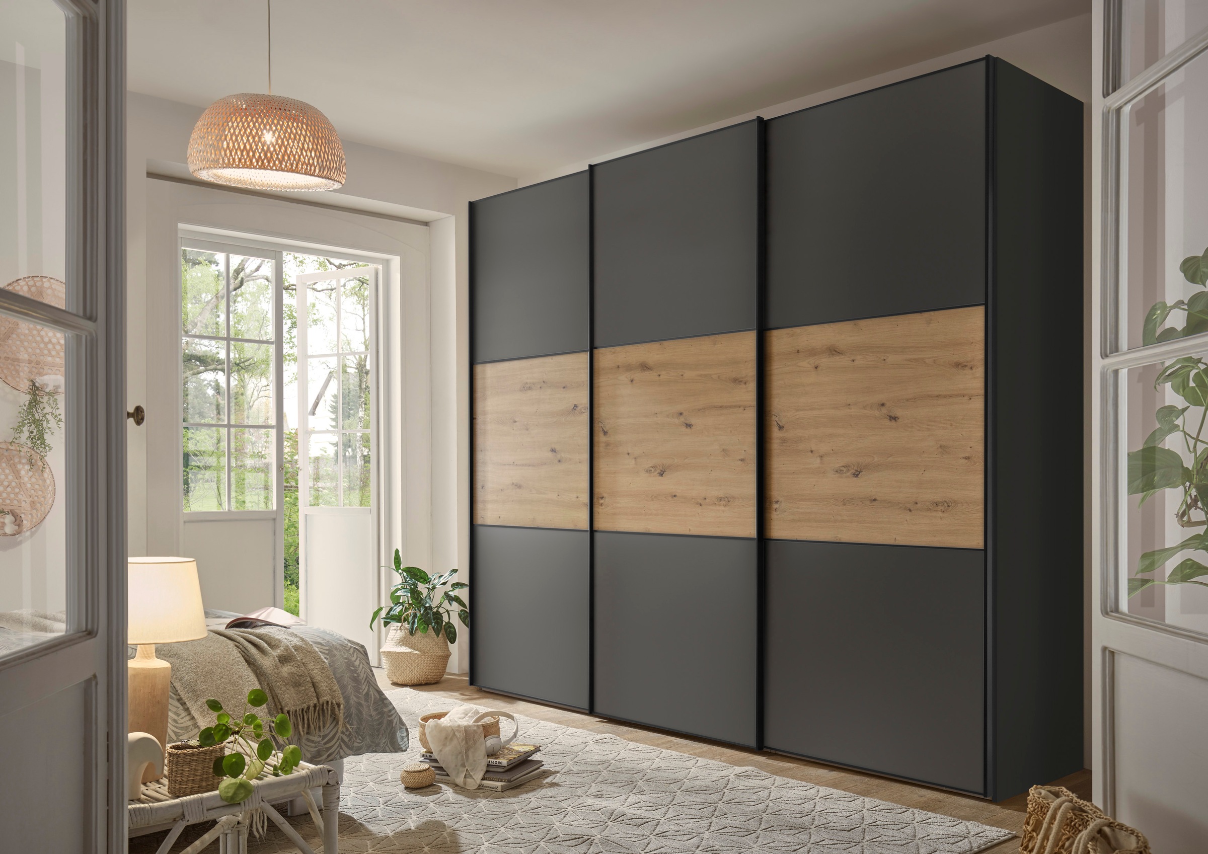 STAUD Schwebetürenschrank "Includo, Made in Germany", mit vier verschiedene günstig online kaufen