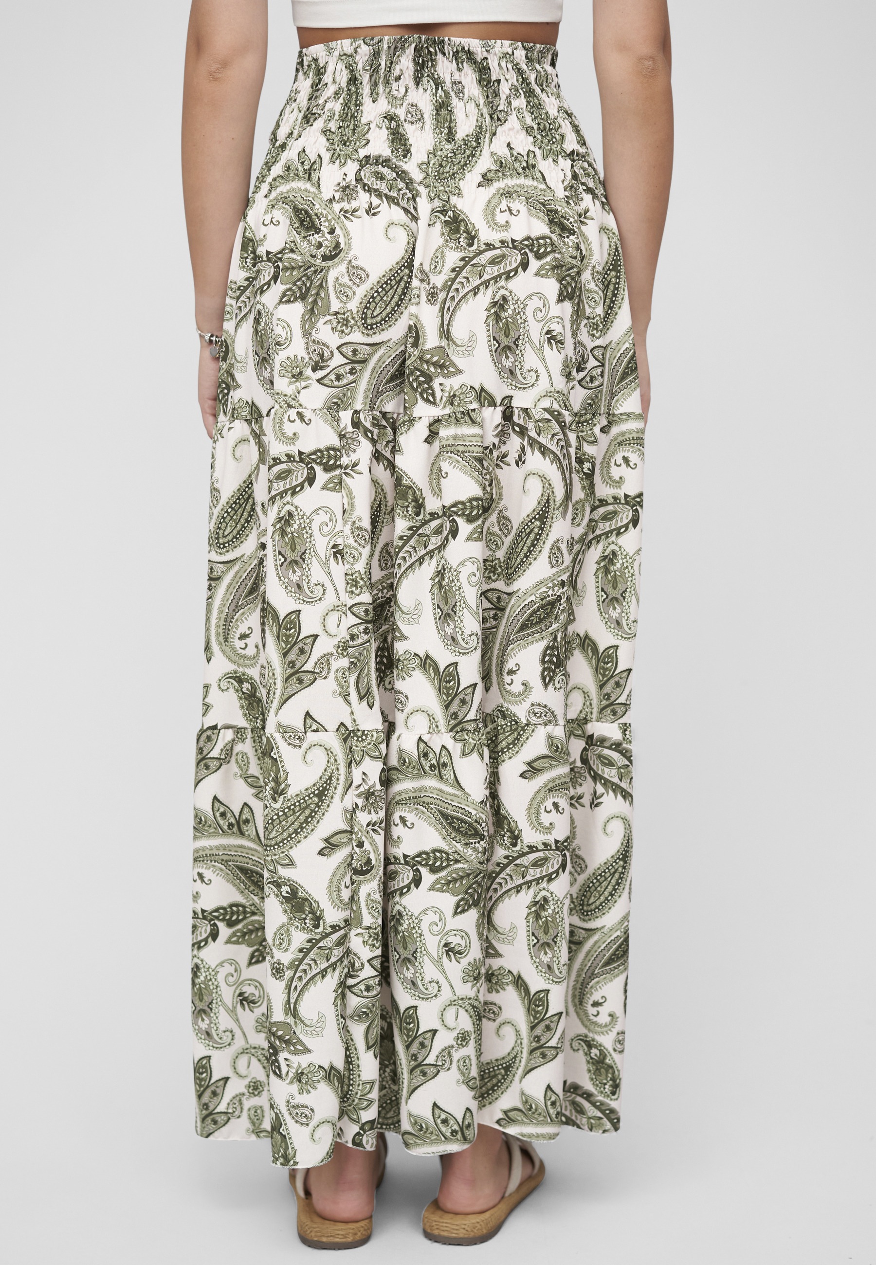 CLOUD 5IVE Sommerrock »CLOUD 5IVE Maxi Skirt with paisley print« 1 Stk.