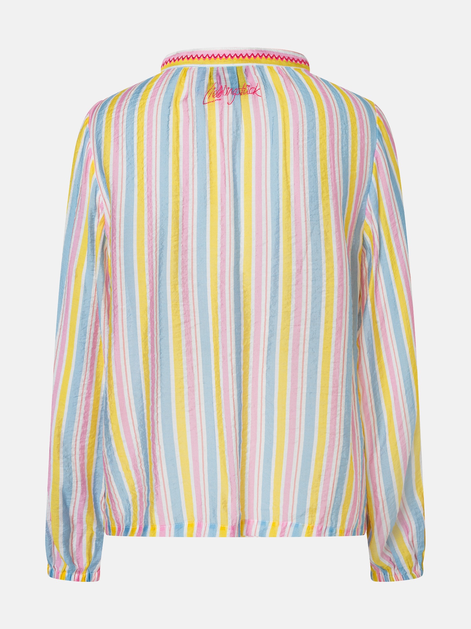 Lieblingsstück Langarmbluse »ClaireL« mit Bindebändern, Viskose-Mix