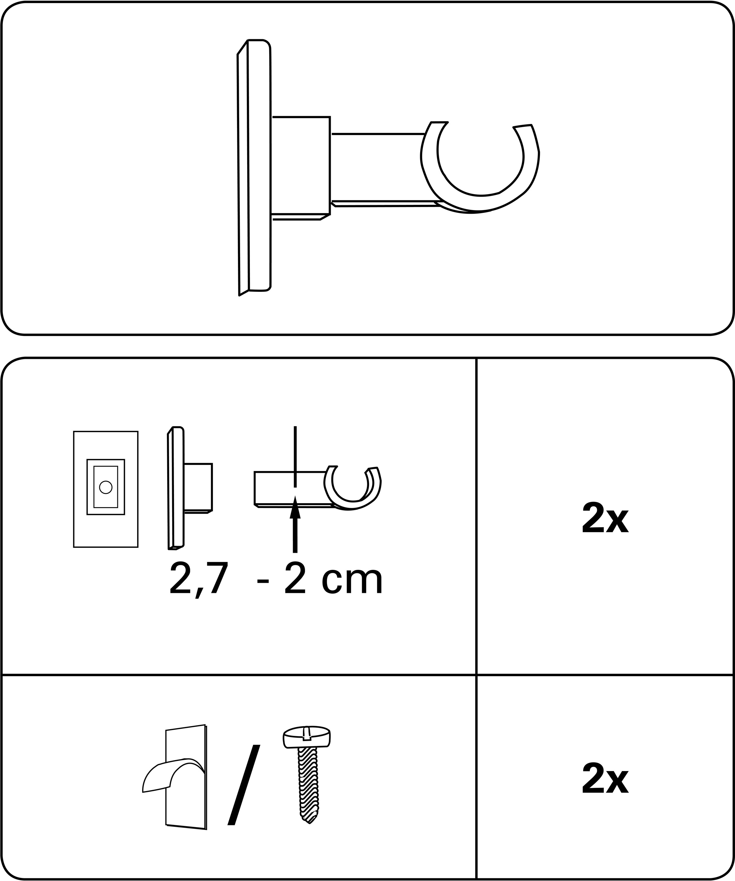 GARDINIA Träger "für Caféhausstange Ø 12 mm" Serie Caféhausstange Californi günstig online kaufen