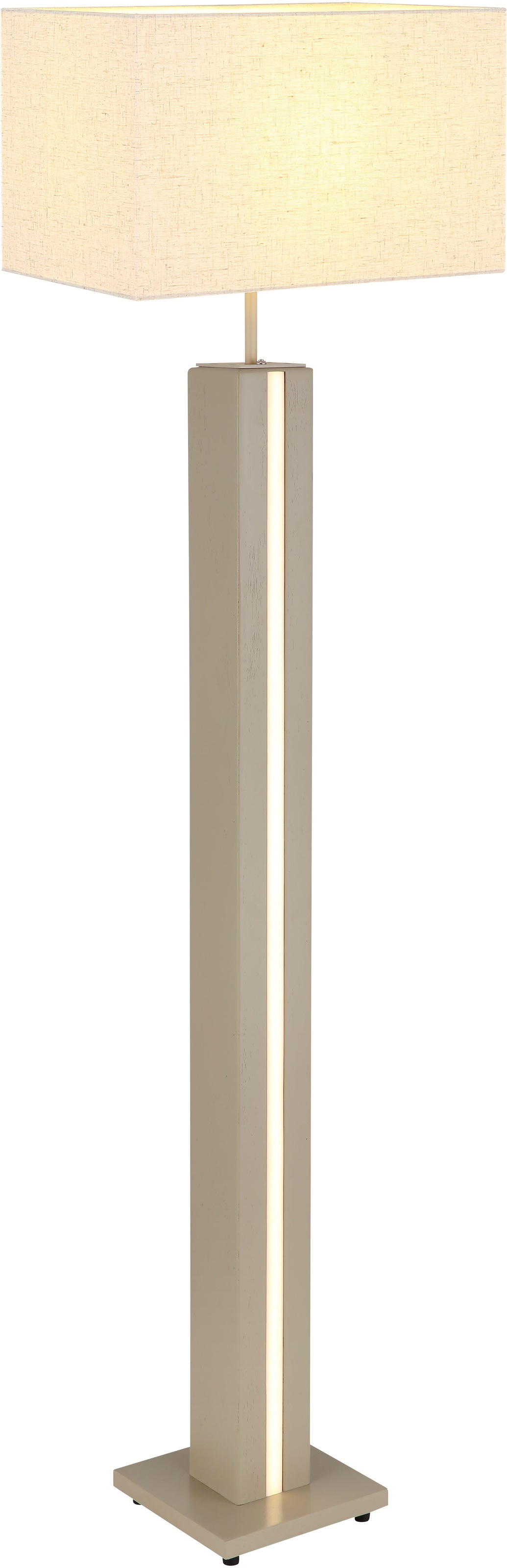 NOWA Stehlampe »FOREST« E27 1 Stk. Touchdimmer, LEDs im Sockel separat schaltbar