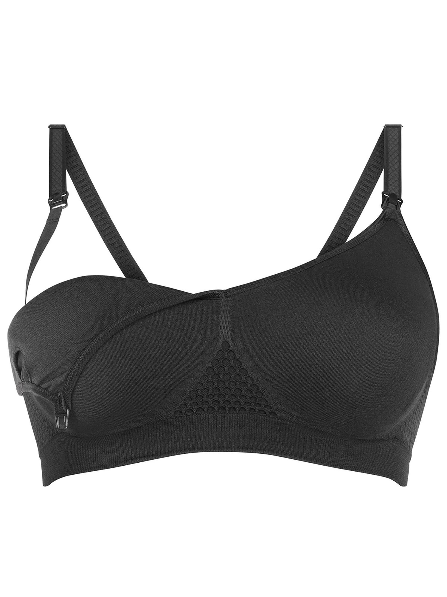 Still-BH ANITA MATERNITY "Seamless", Damen, Gr. L, N-Gr, schwarz, Stoff, Obermaterial: 92% Polyamid, 8% Elasthan, clean, matt, unifarben, Basic, normal, BHs Still-BH, herausnehmbare Cups, doppellagig, verstellbare Träger, schlicht 2