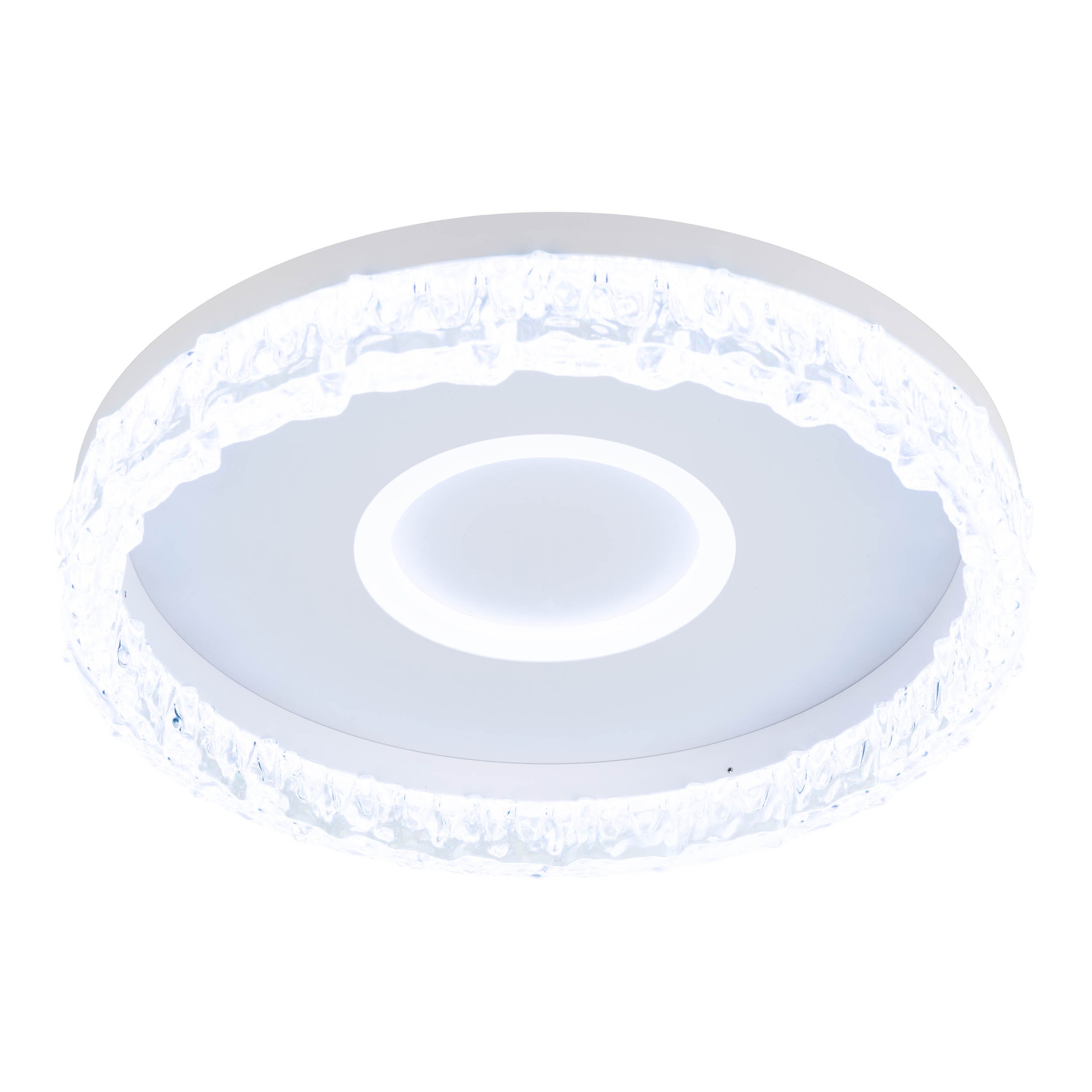 näve LED Deckenleuchte »Glacira« LED-Modul 1 Stk. warmweiß - kaltweiß dimmbar, CCT, Memory, Nachtlicht, Fernbedienung