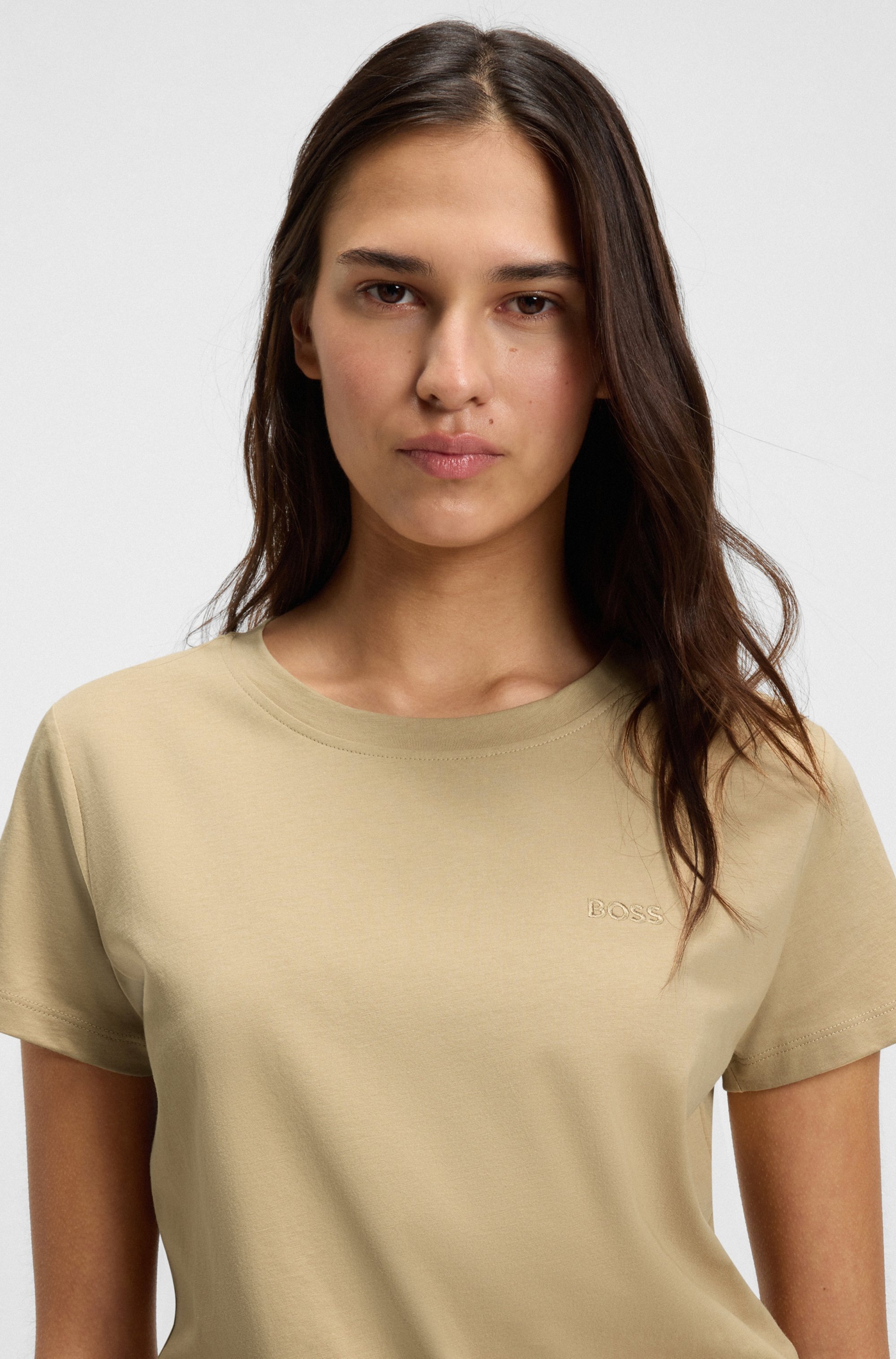 BOSS ORANGE T-Shirt "Esogo Premium Damenmode", mit Logo günstig online kaufen