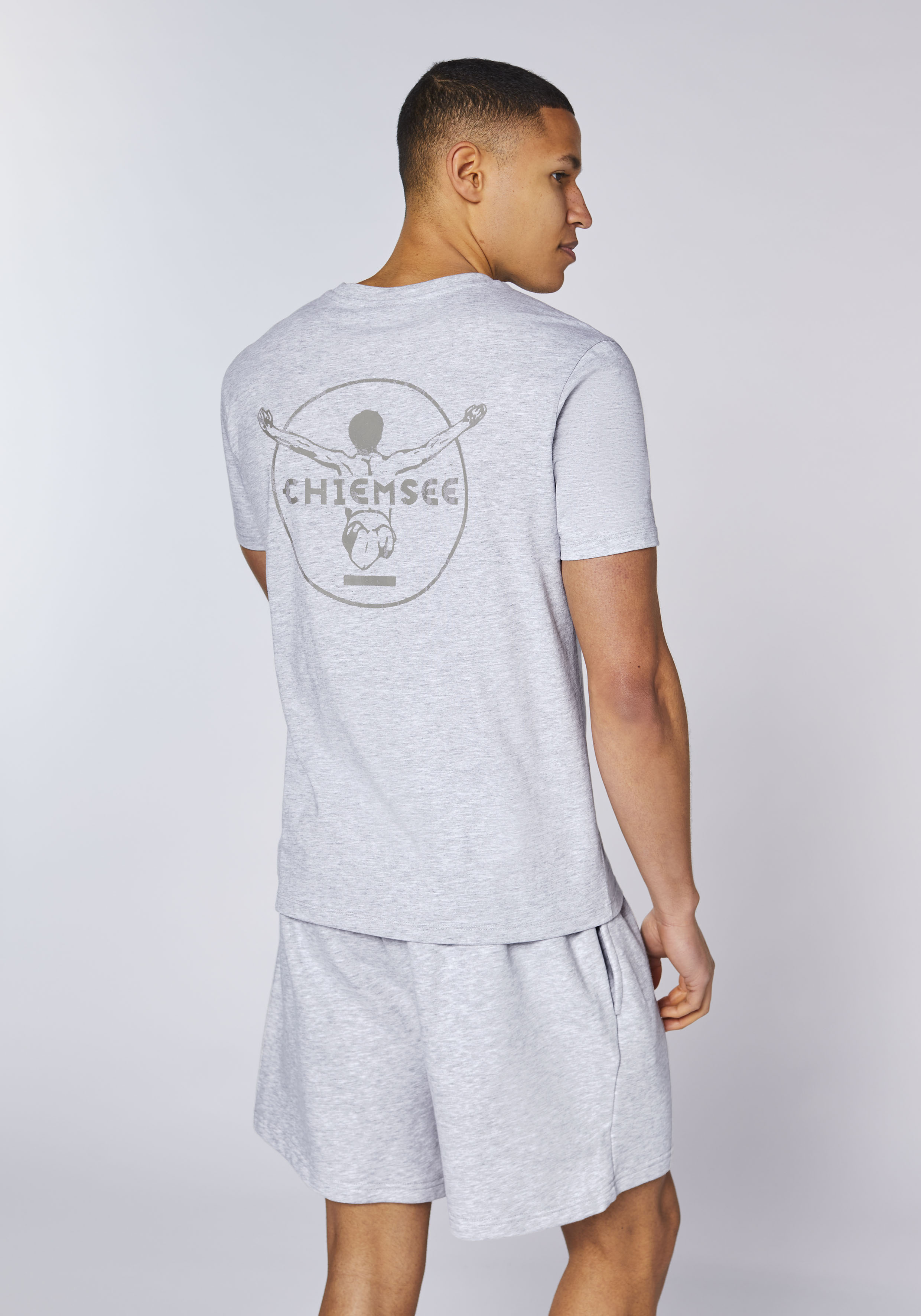 Chiemsee Print-Shirt - mit tonalem Logo Rückenprint