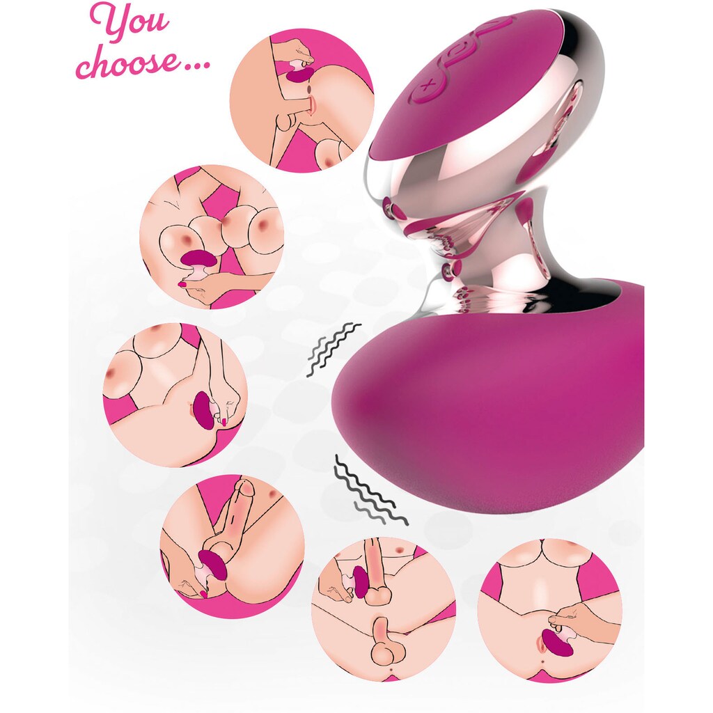 coup!es choice Vibrator »Mushroom«