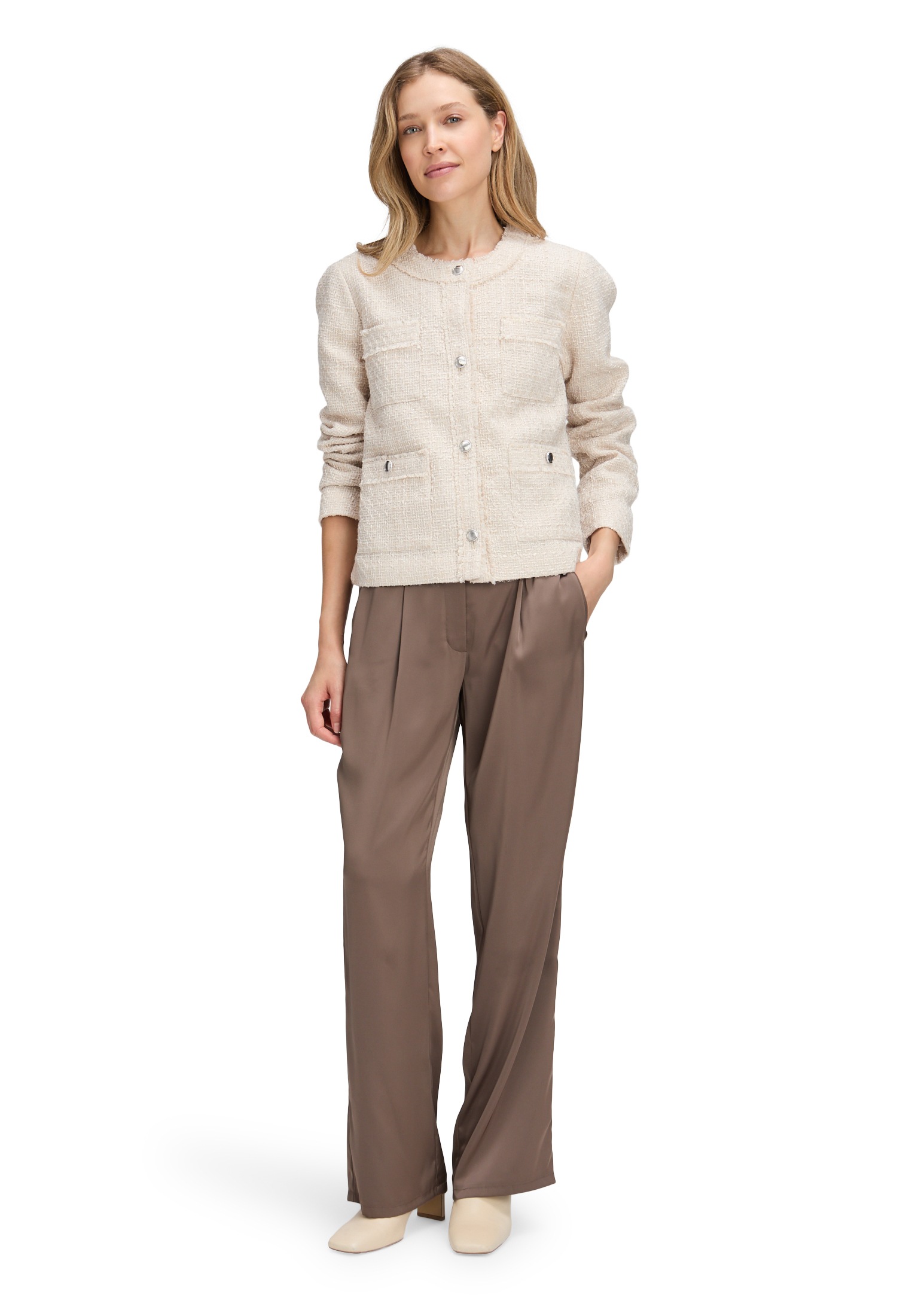 Betty Barclay Jackenblazer »Betty Barclay Damen Blazer-Jacke mit Fransen«