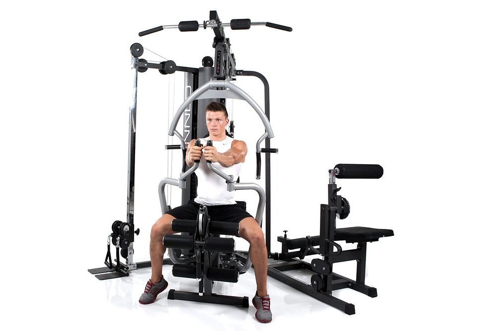Finnlo by Hammer Kraftstation »Autark 6600«, 20 Gewichtsblöcke, (Butterflystange, Latzug, Ruderfunktion und mehr), multifunktionale Fitnessstation, max. Trainingsgewicht 110 kg