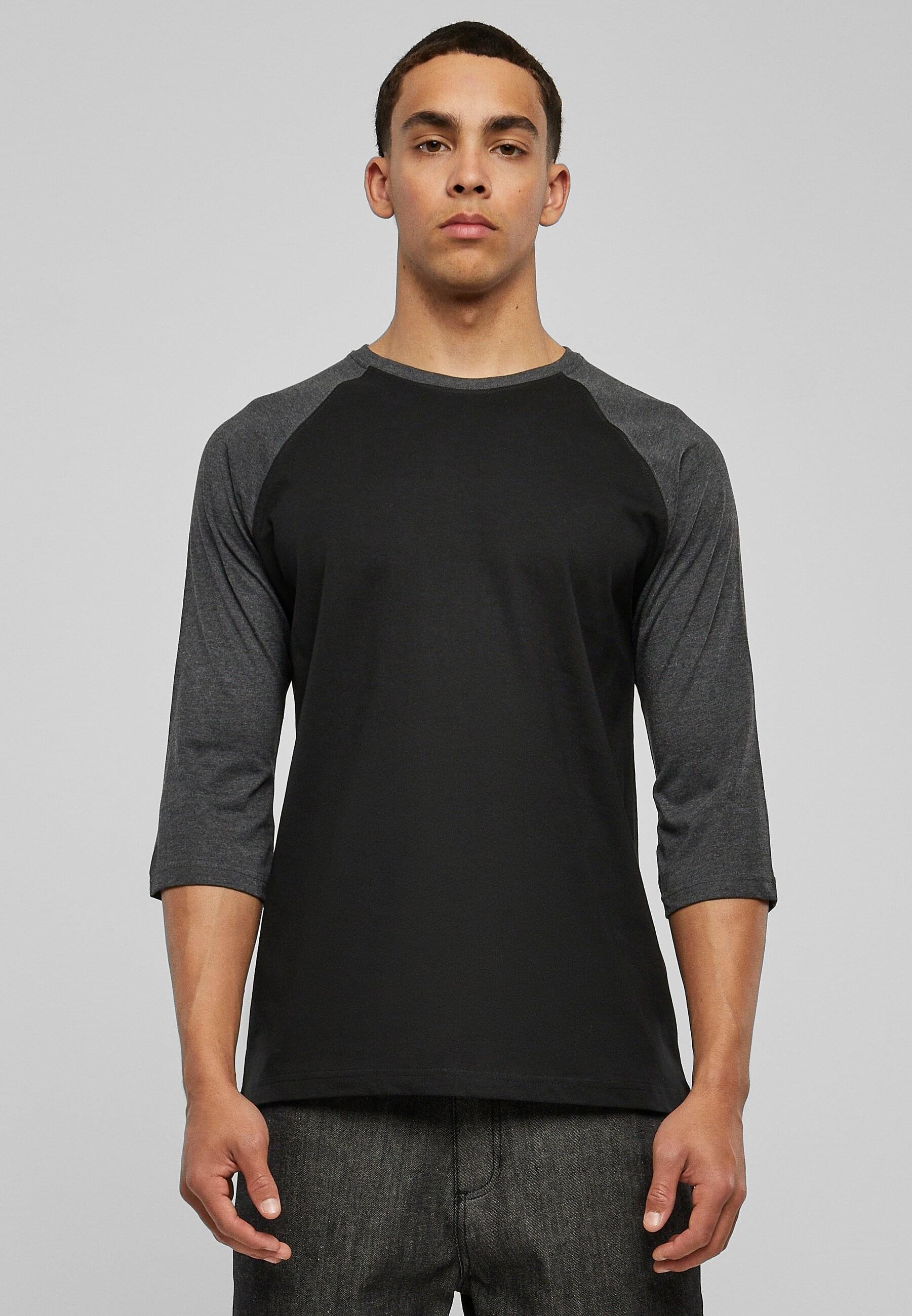 URBAN CLASSICS T-Shirt »Urban Classics Herren Contrast 3/4 Sleeve Raglan Tee«, (1 tlg.)