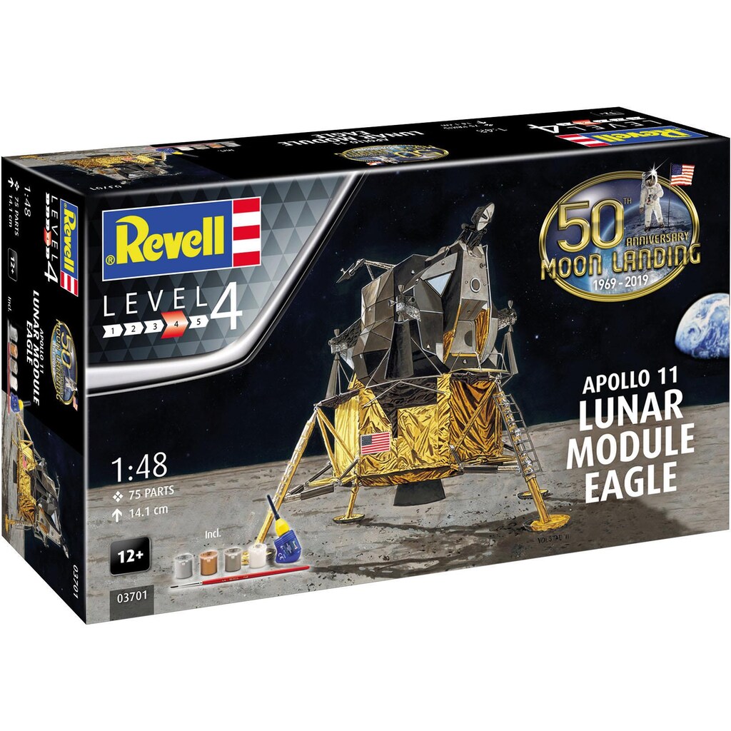 Revell® Modellbausatz »Apollo 11 Lunar Module Eagle«, 1:48