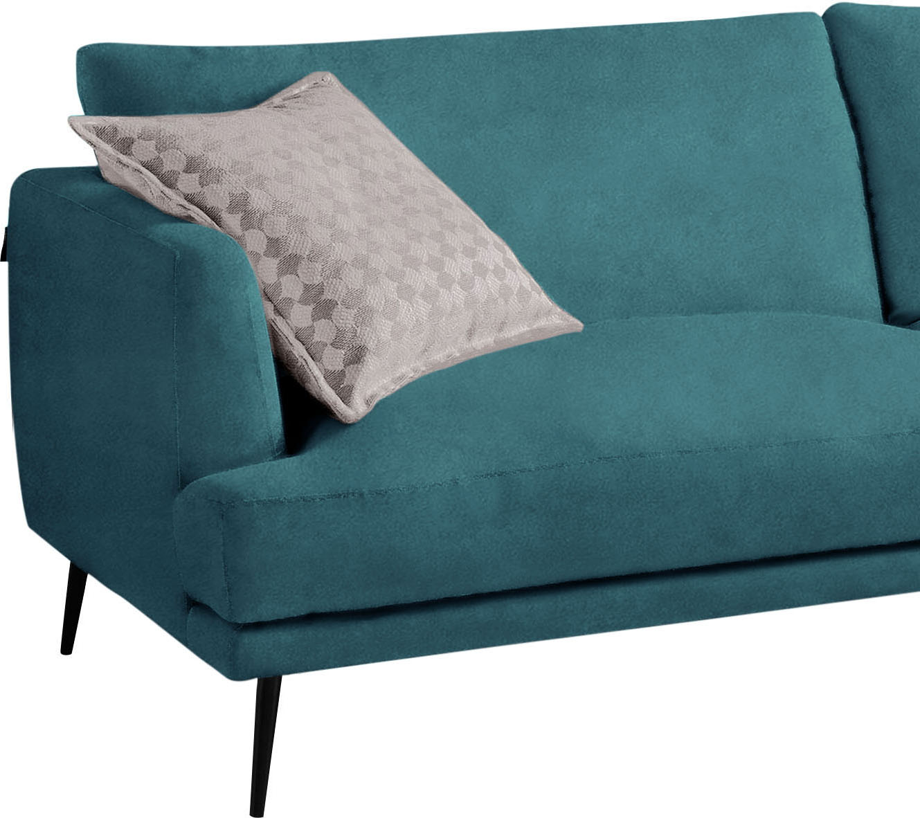 Thumbnail - Egoitaliano Ecksofa "Sophia, Designsofa mit extrakomfortablem Sitzkomfort, Breite 274cm" mit Daunenfederung, L-Form