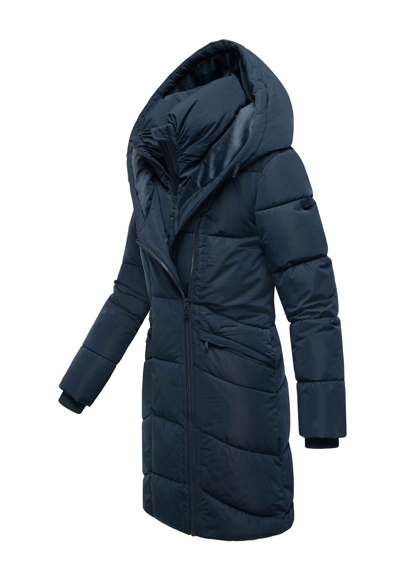Marikoo Winterjacke »Virenaa«, mit extra hohem Kragen und warmem Fleecefutter