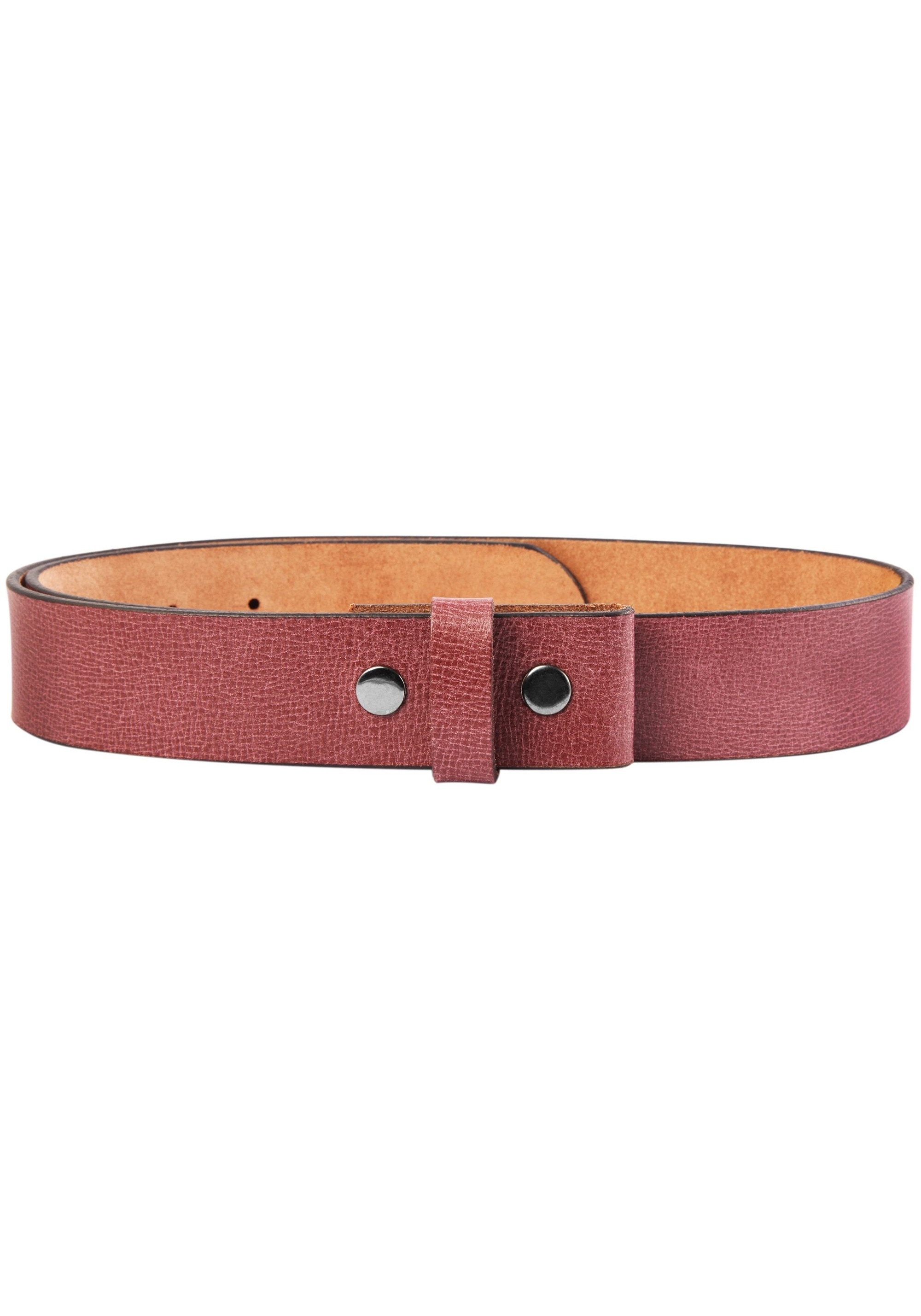 Leonardo Verrelli Ledergürtel »80 cm - 115 cm (Bundweite) in Rosa aus 100% Echtleder für«