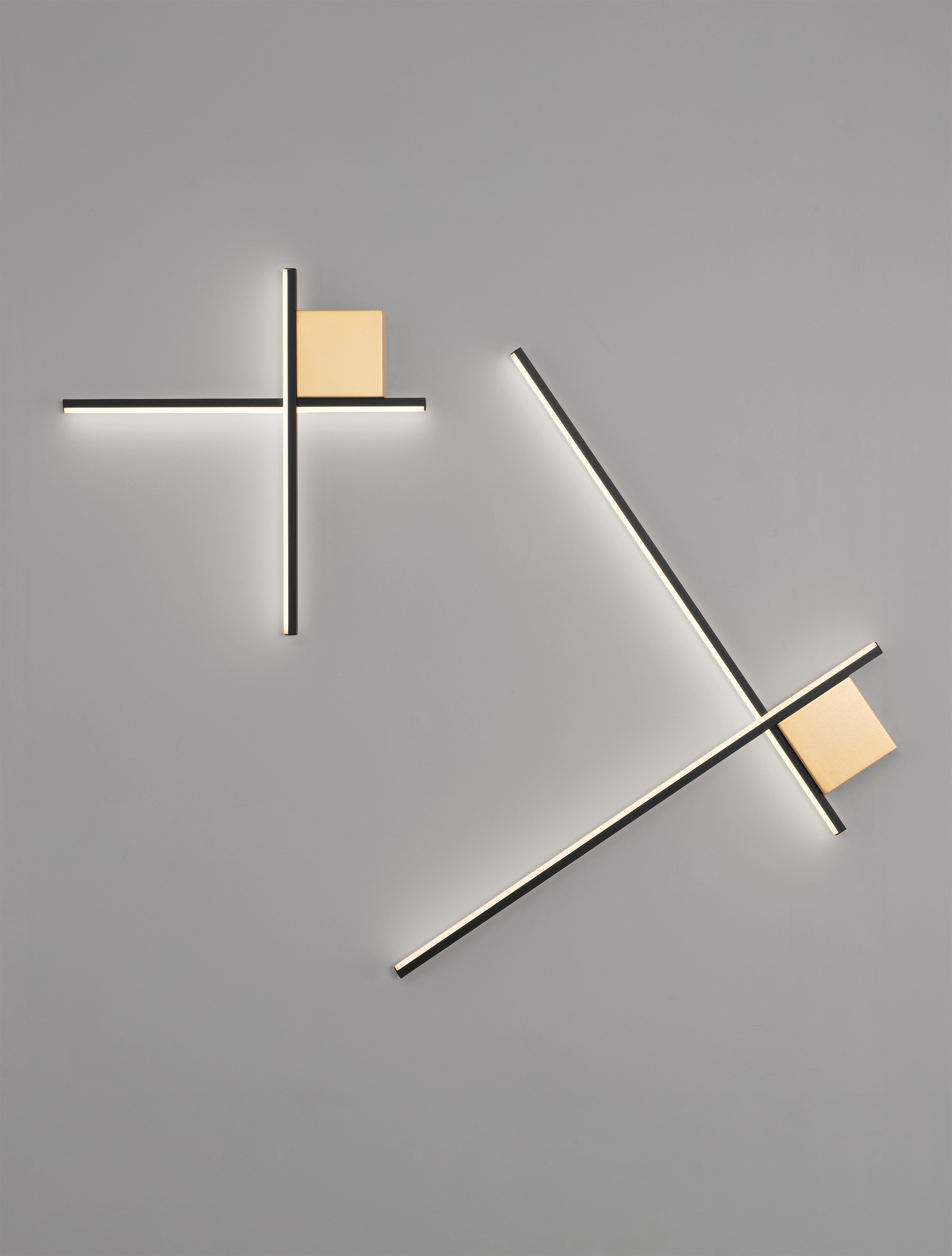 Nova Luce Wandleuchte »CROSS«, 2 flammig