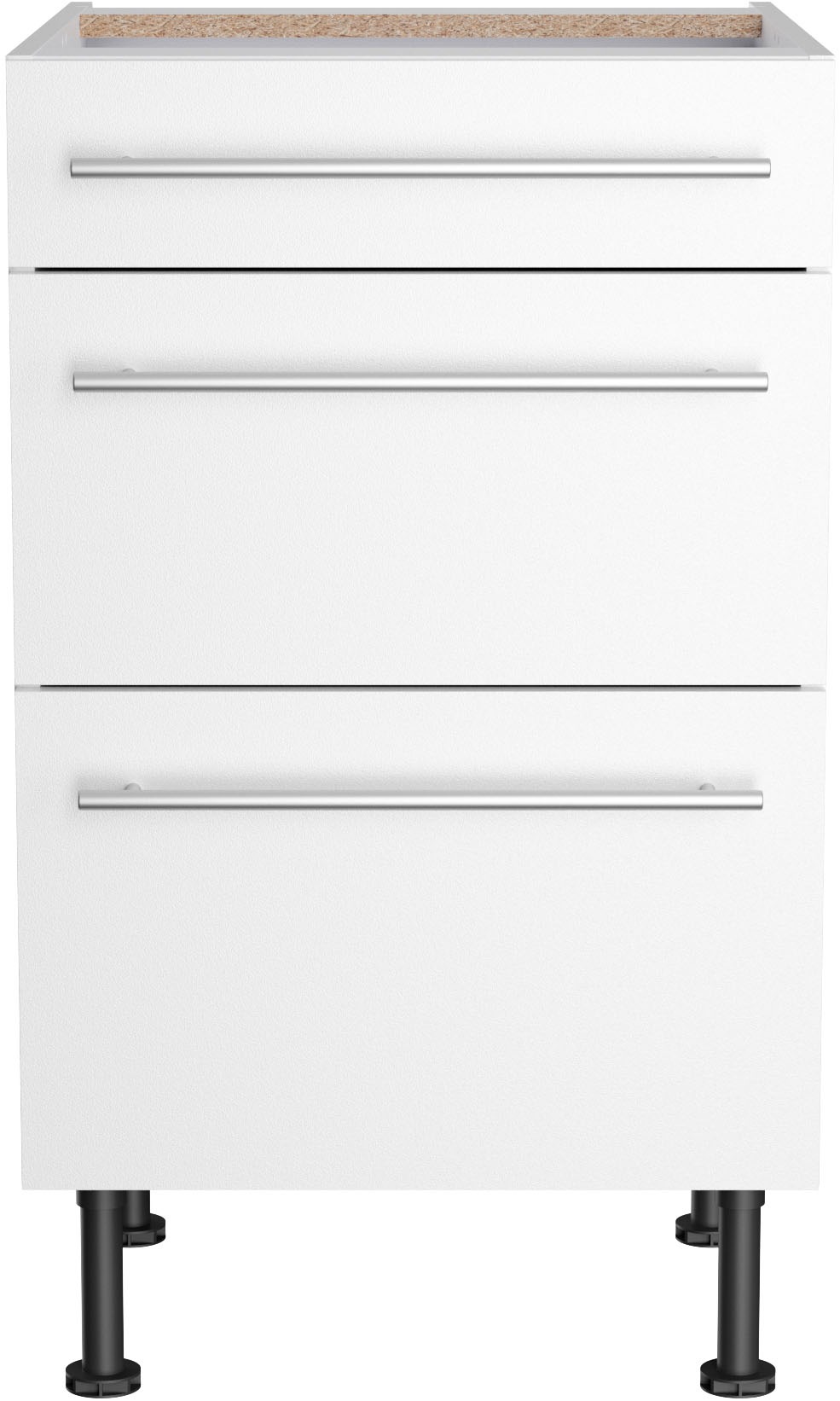 KOCHSTATION Unterschrank "KS-Bern2", Breite 50 cm, 1 Schubkasten, 2 Auszüge günstig online kaufen