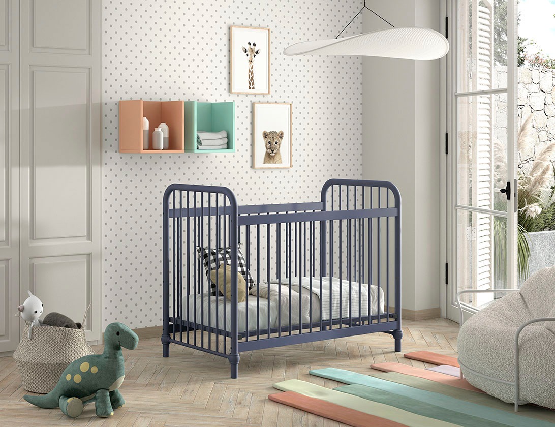 Vipack Kinderbett »Bronxx«, (Made in Europe), aus Metall