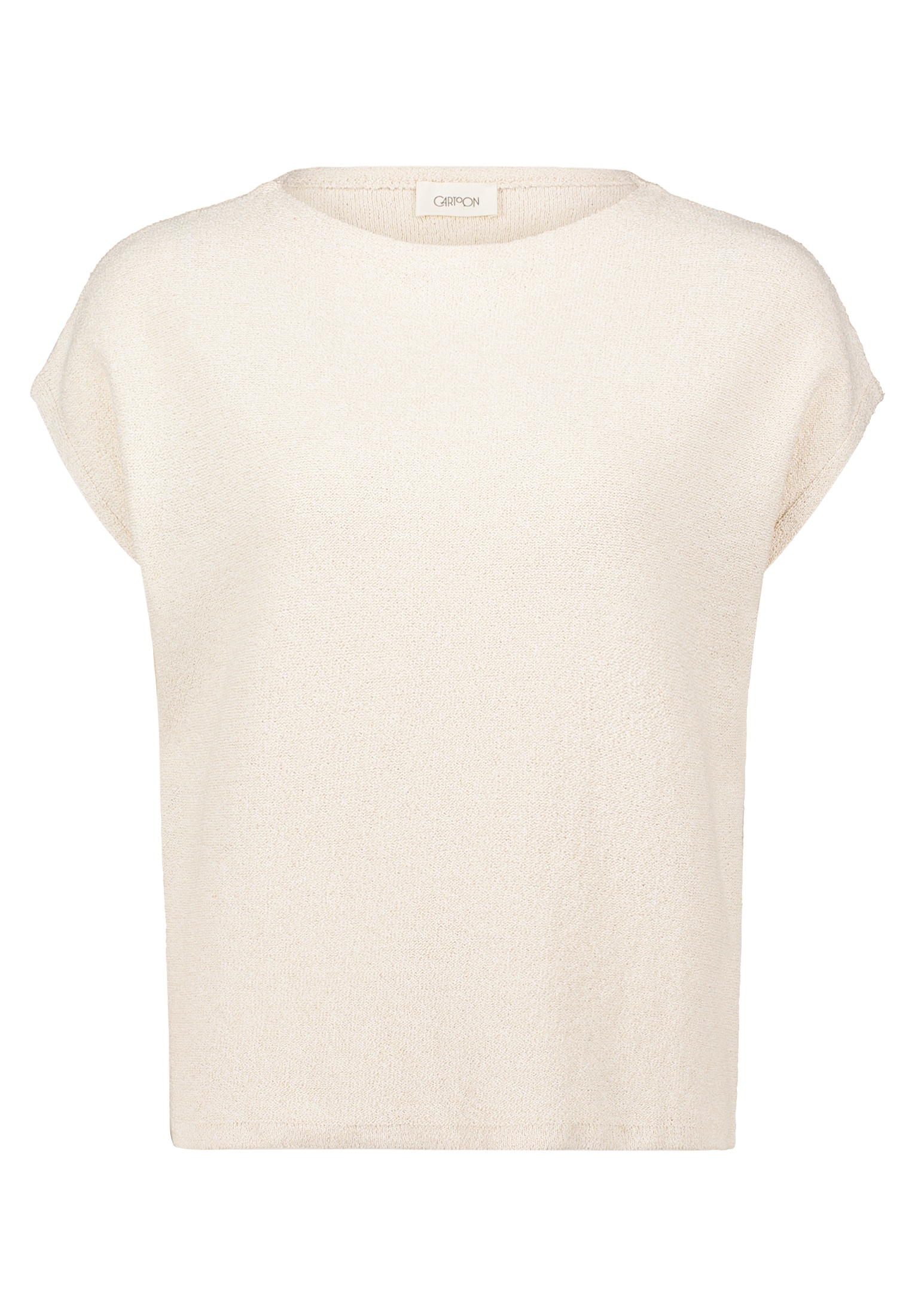 Cartoon Kurzarmshirt »Cartoon Strukturshirt kurzarm«, (1 tlg.), Material