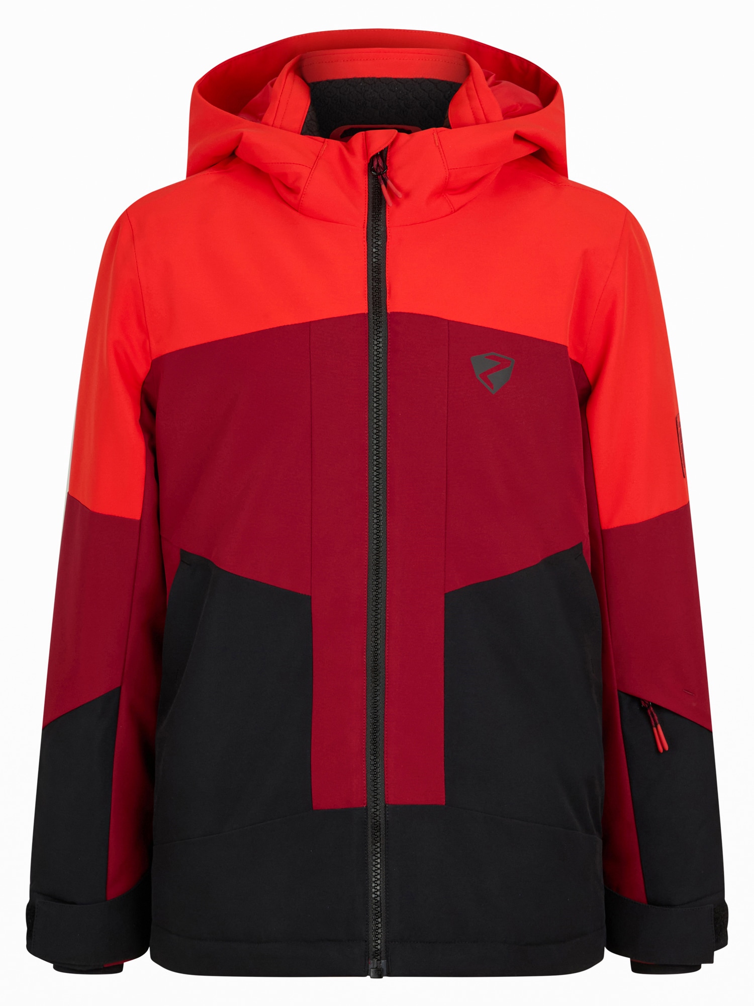 Ziener Skijacke »AGIMO-Z AQUASHIELD® JUNGS« wasser- u. winddicht, atmungsaktiv, warm, reflektierende Elemente
