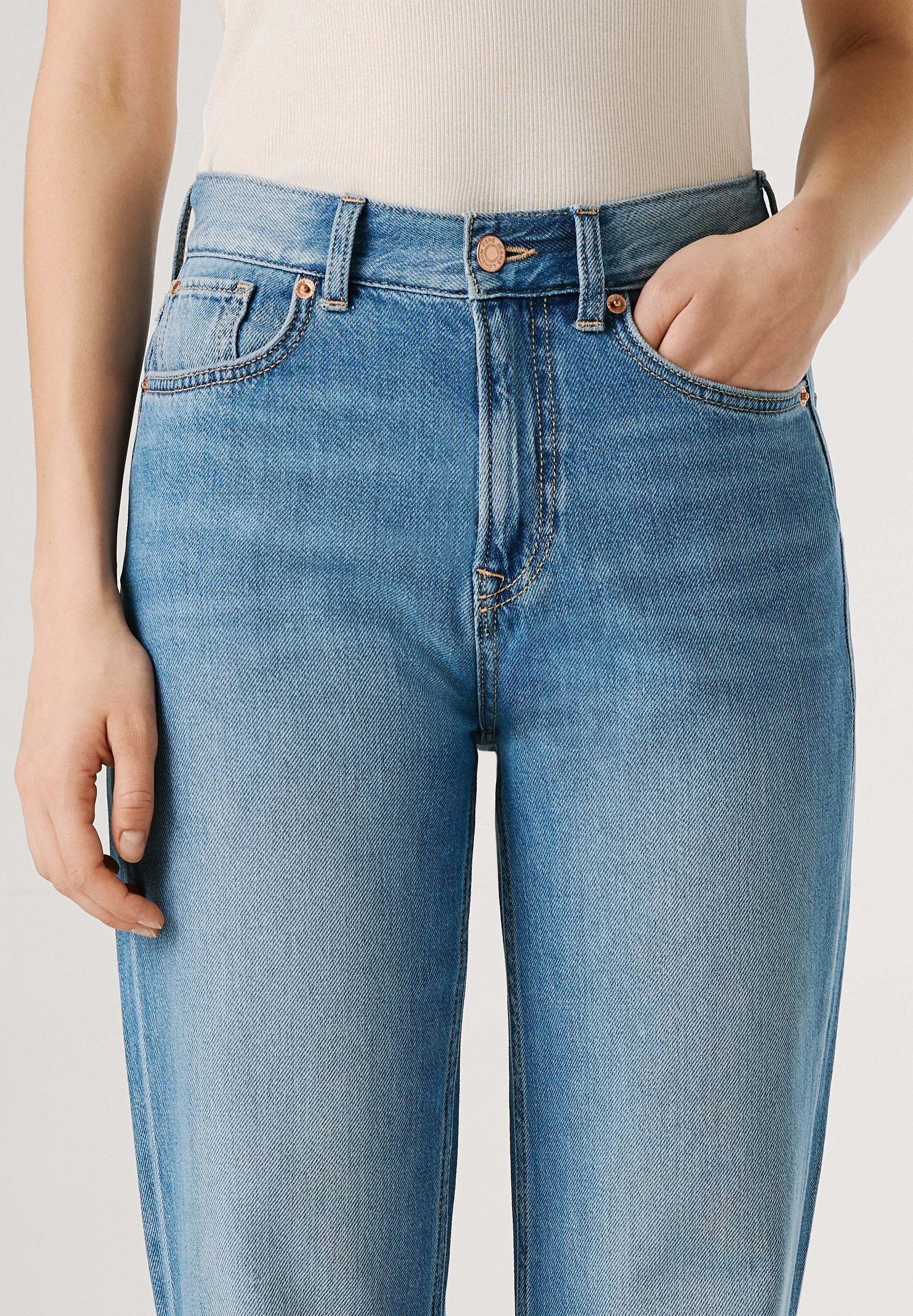 Pepe Jeans Straight-Jeans »straight leg jeans STRAIGHT JEANS HW ROBYN«