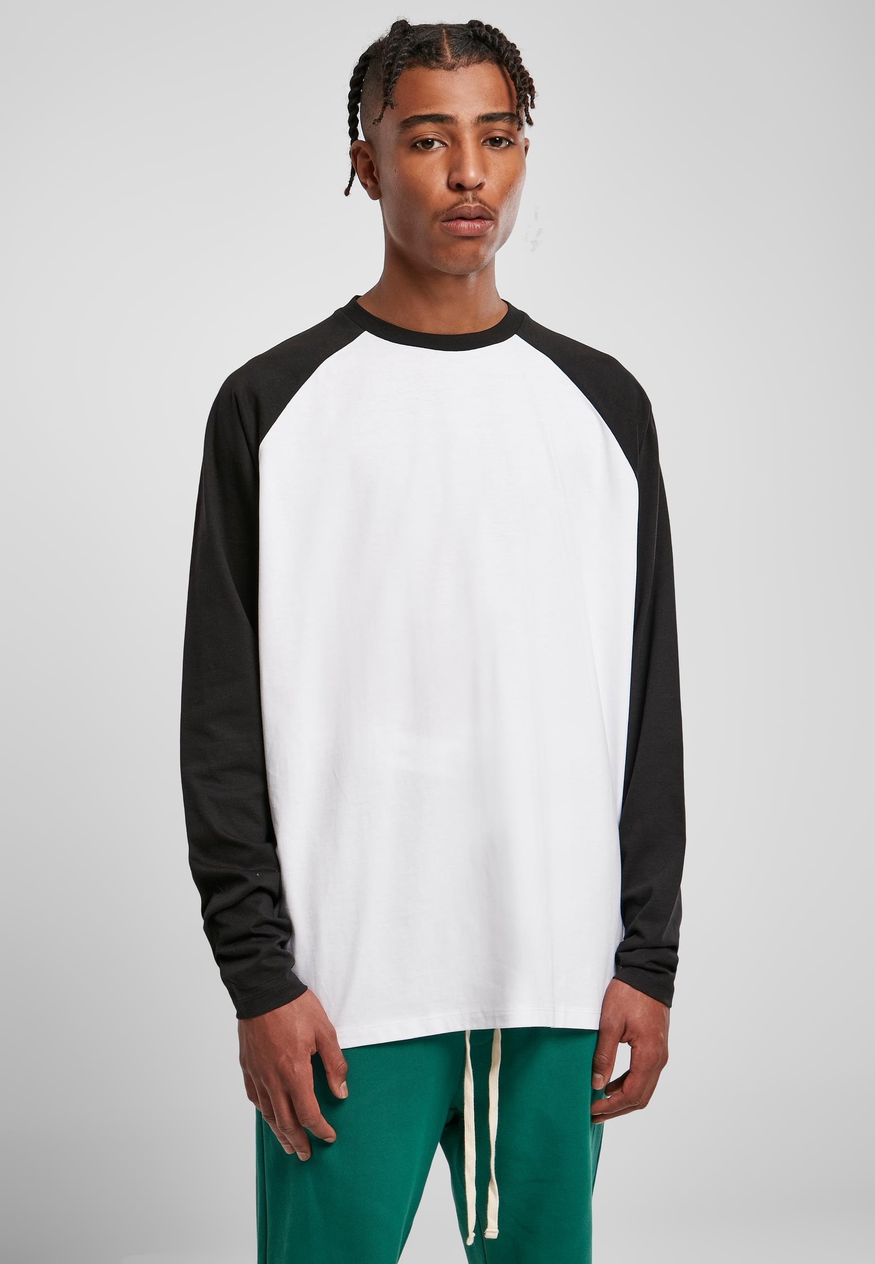 URBAN CLASSICS Longsleeve »Urban Classics Herren Organic Oversized Raglan Longsleeve«, (1 tlg.)