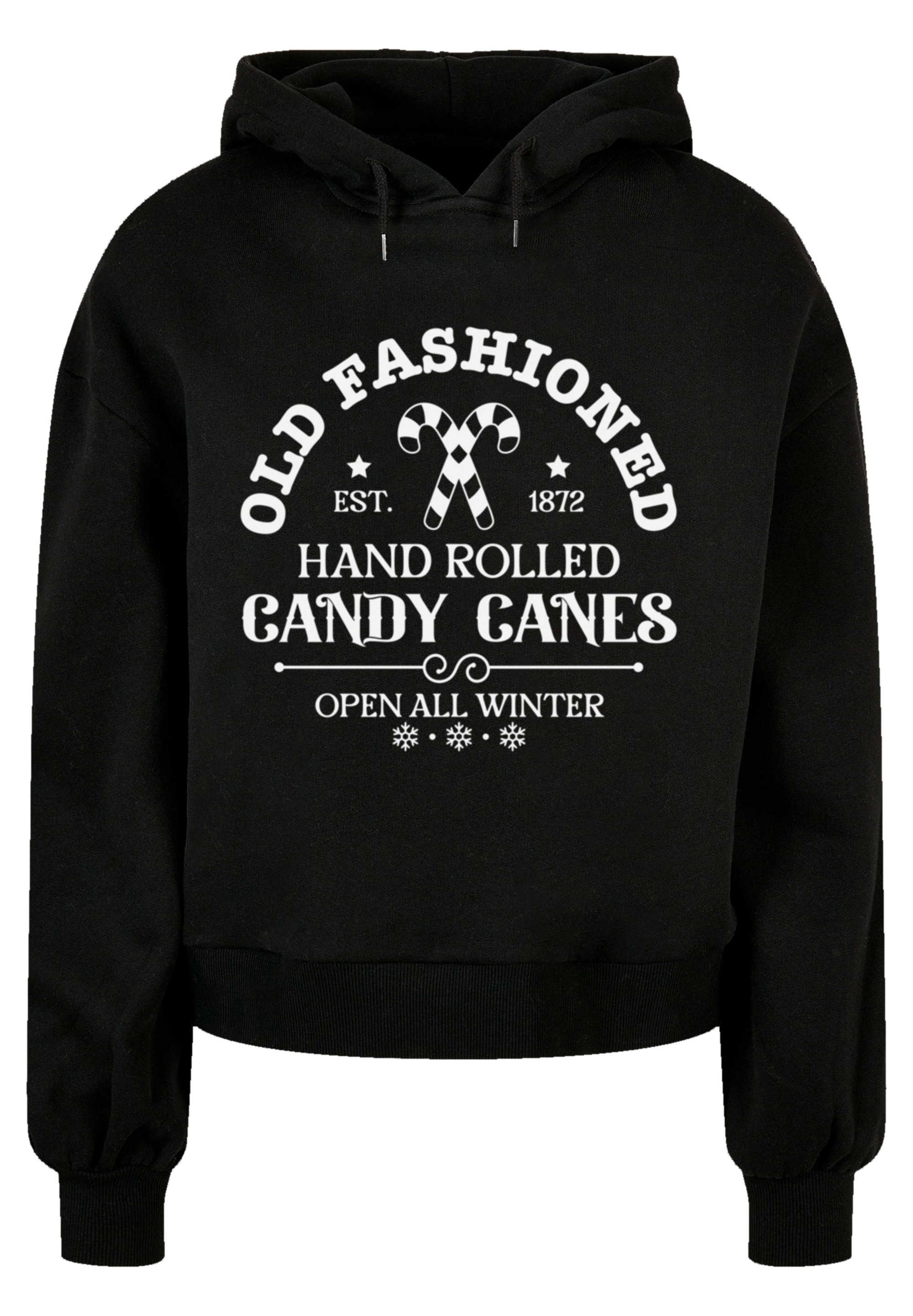 F4NT4STIC Kapuzenpullover »Cany Canes Retro Weihnachten Sign«, Premium Qualität, Christmas Collection