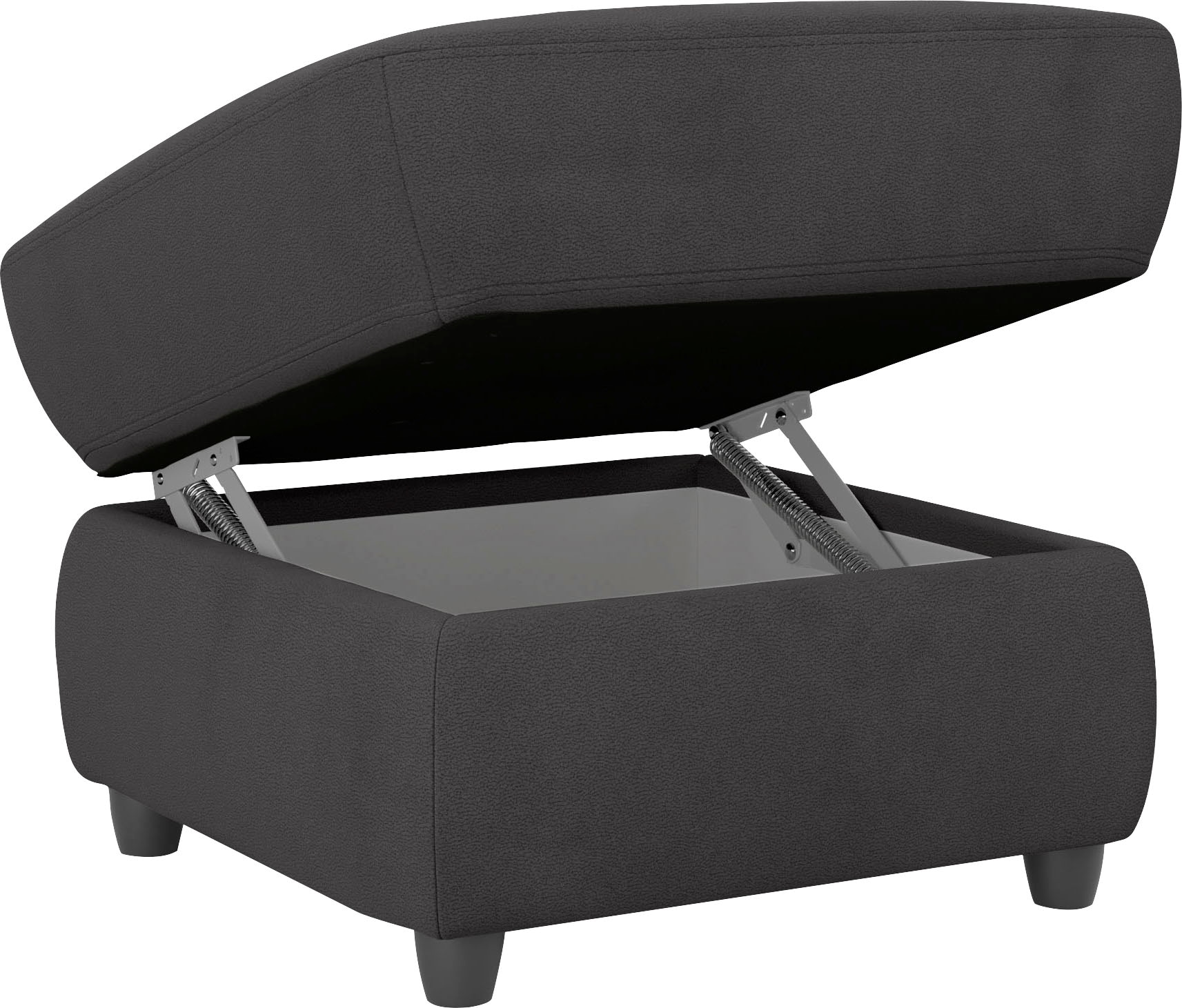 Home affaire Hocker »Boston«, gemütlicher Hocker in klassischem Design mit praktischem Stauraum
