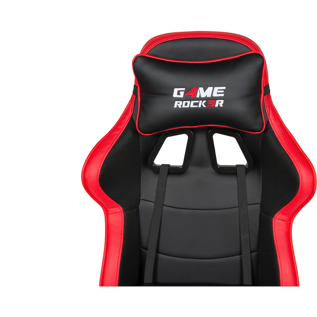 Duo Collection Gaming-Stuhl »Game-Rocker G-10«, Kunstleder-Netzstoff