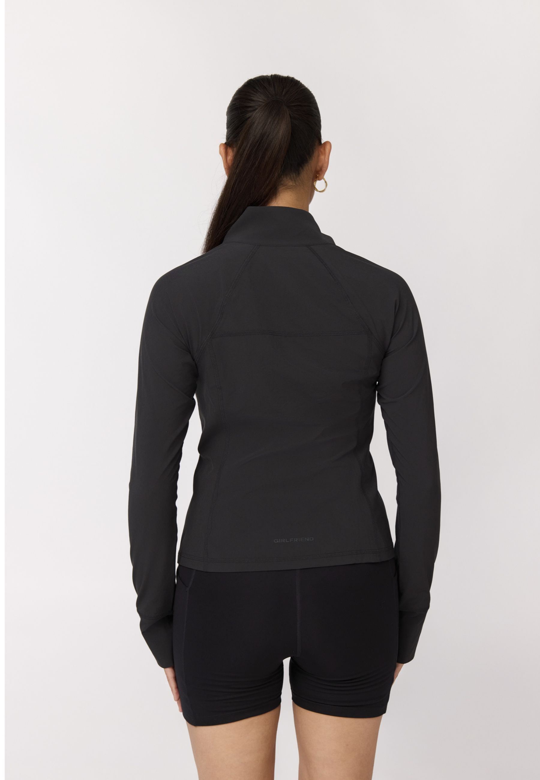 GIRLFRIEND COLLECTIVE Outdoorjacke »Girlfriend Collective Estrella Fitted Run Jacket« 1 Stk. tlg. ohne Kapuze