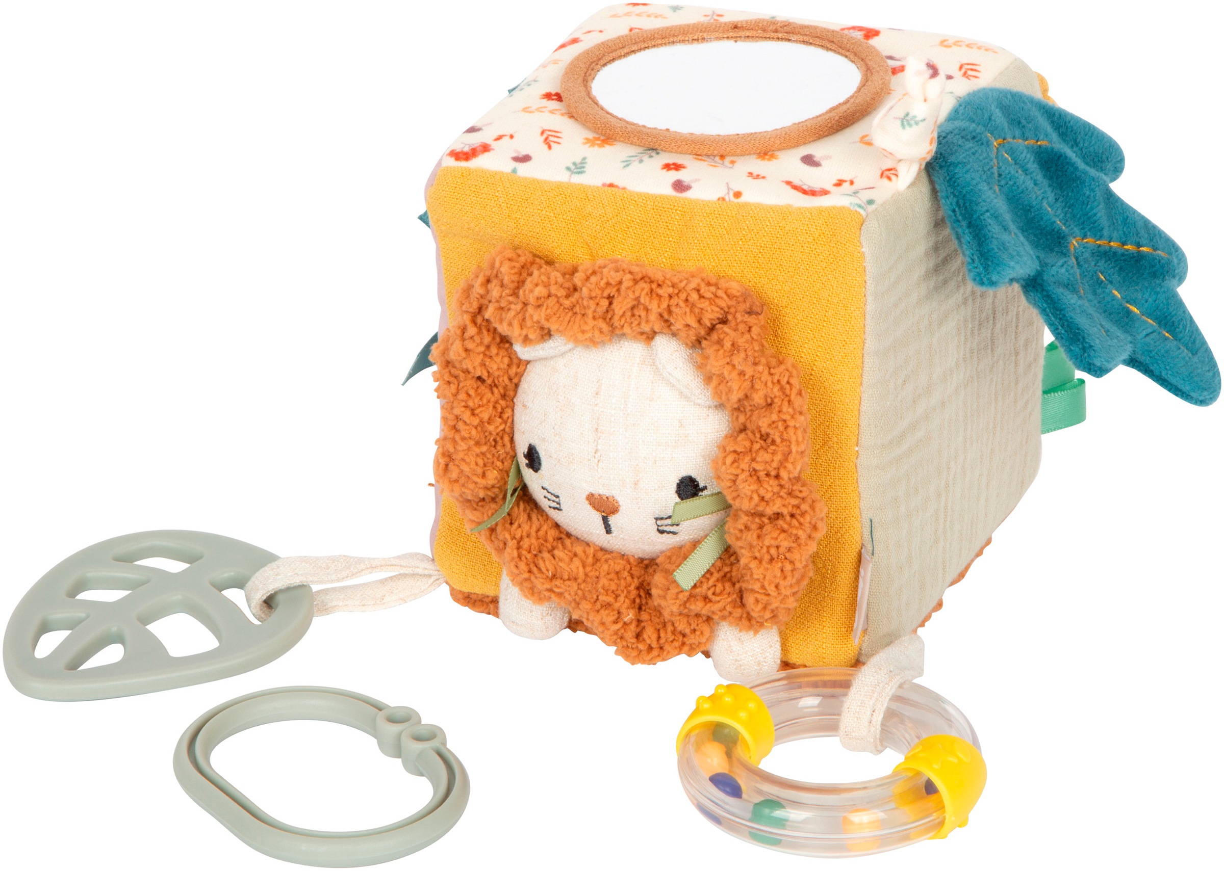 Small Foot Greifspielzeug »Little Lion Schnuffeltuch und Spielwürfel«