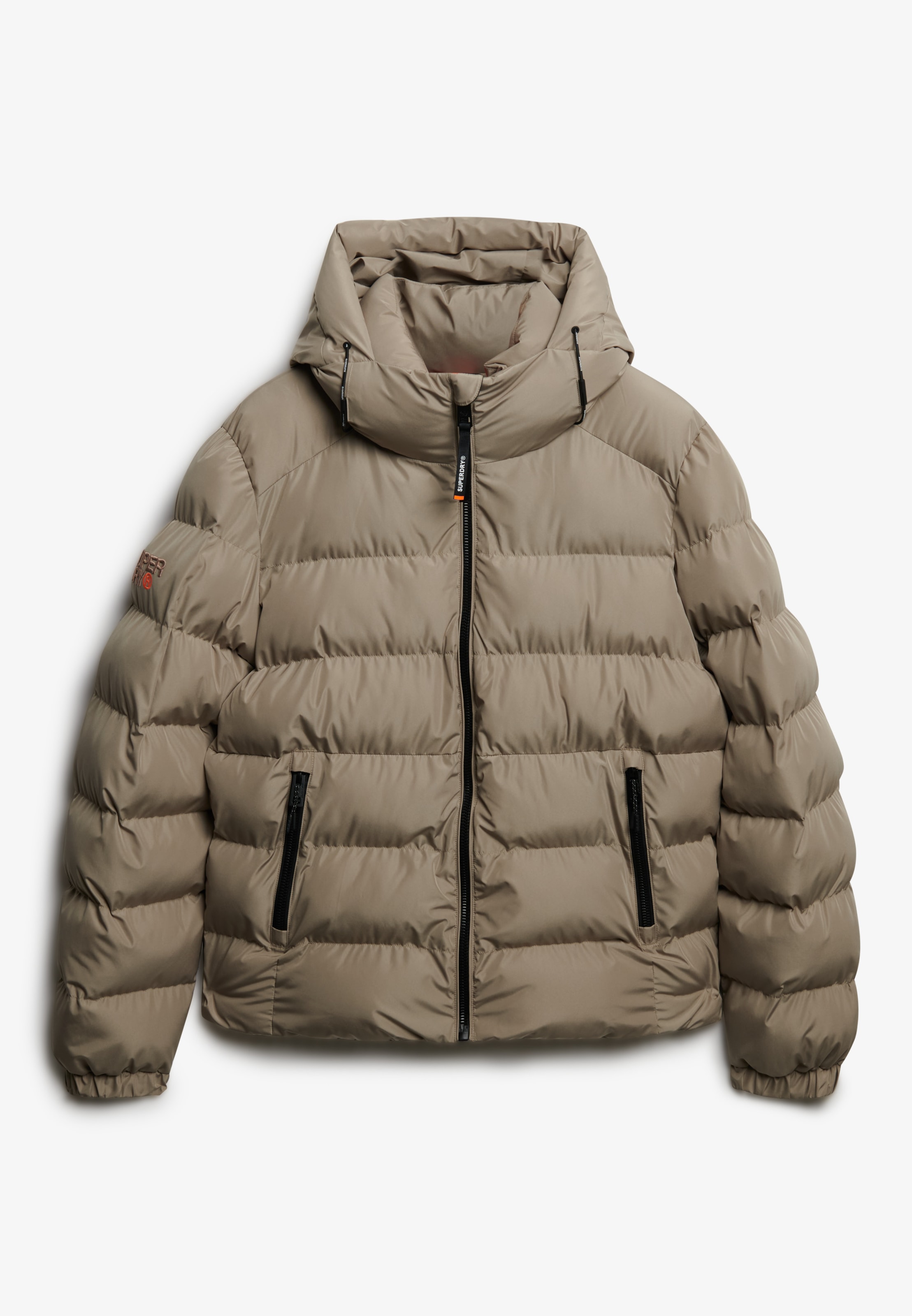 Superdry Steppjacke »HOODED SPORTS PUFFER JACKET«, mit Kapuze
