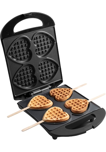 bestron Waffeleisen »DSW271BL dėl Herzwaffeln ...