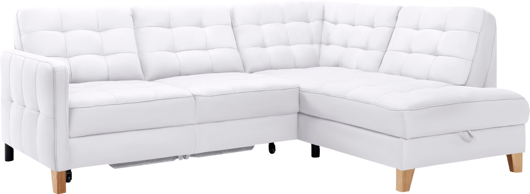 exxpo - sofa fashion Ecksofa "Elio, kompakt & bequem, zeitloses Design, Bre günstig online kaufen