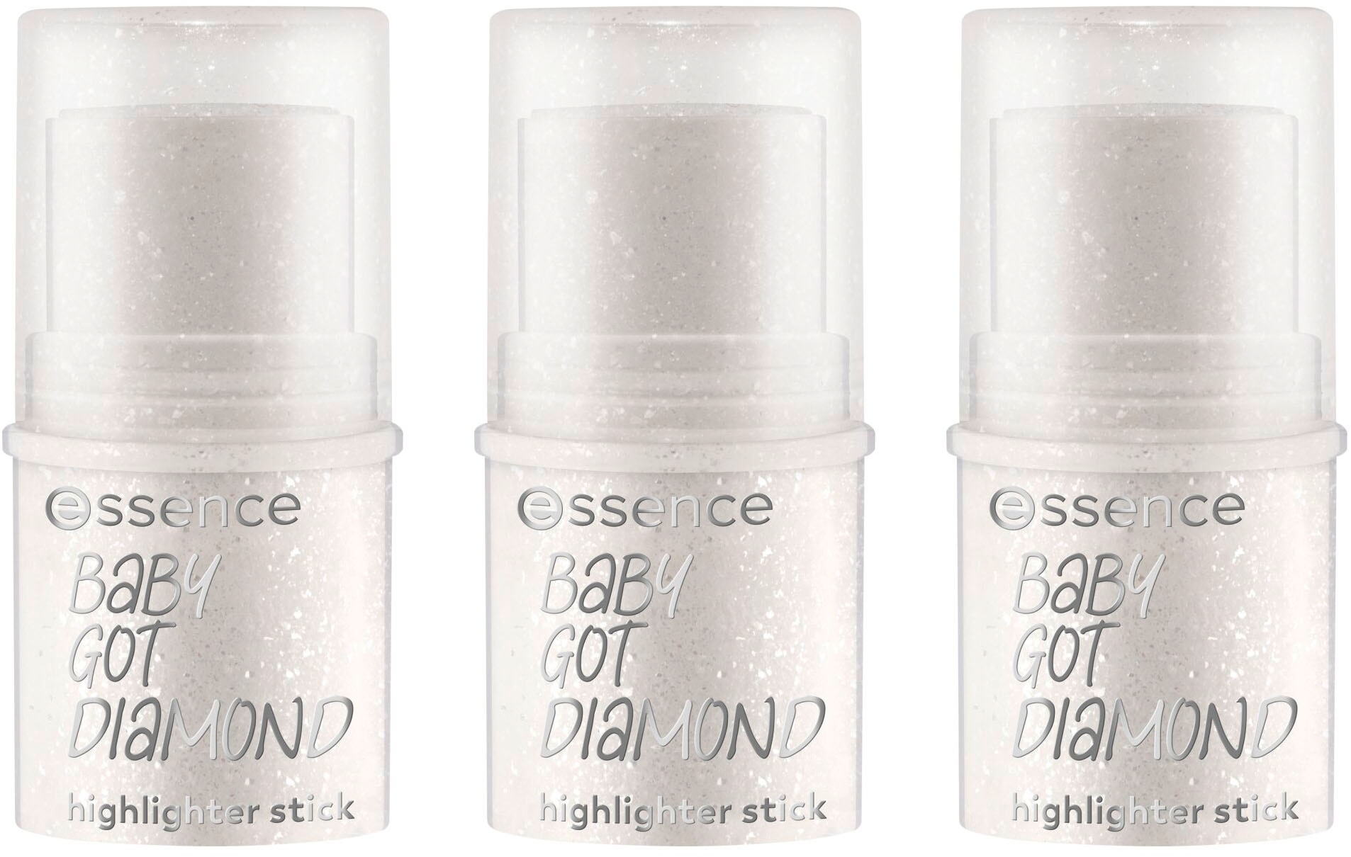 Essence Highlighter »BABY GOT DIAMOND highlighter stick«, (Set, 3 tlg.)