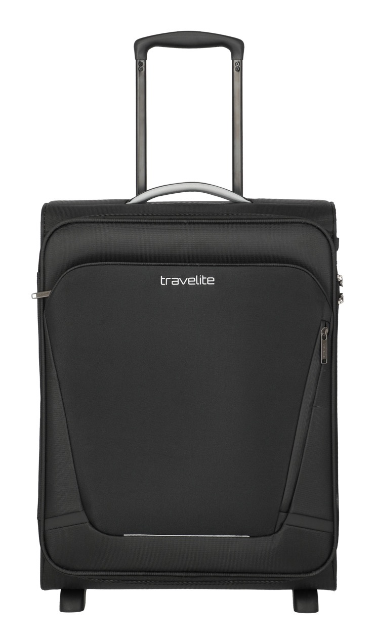 TRAVELITE Handgepäck-Trolley "JETPACK Multi 2 Cabin, konzipiert für Condor & Ryanair", schwarz, Polyester, unifarben mit Farbeinsätzen, Koffer,