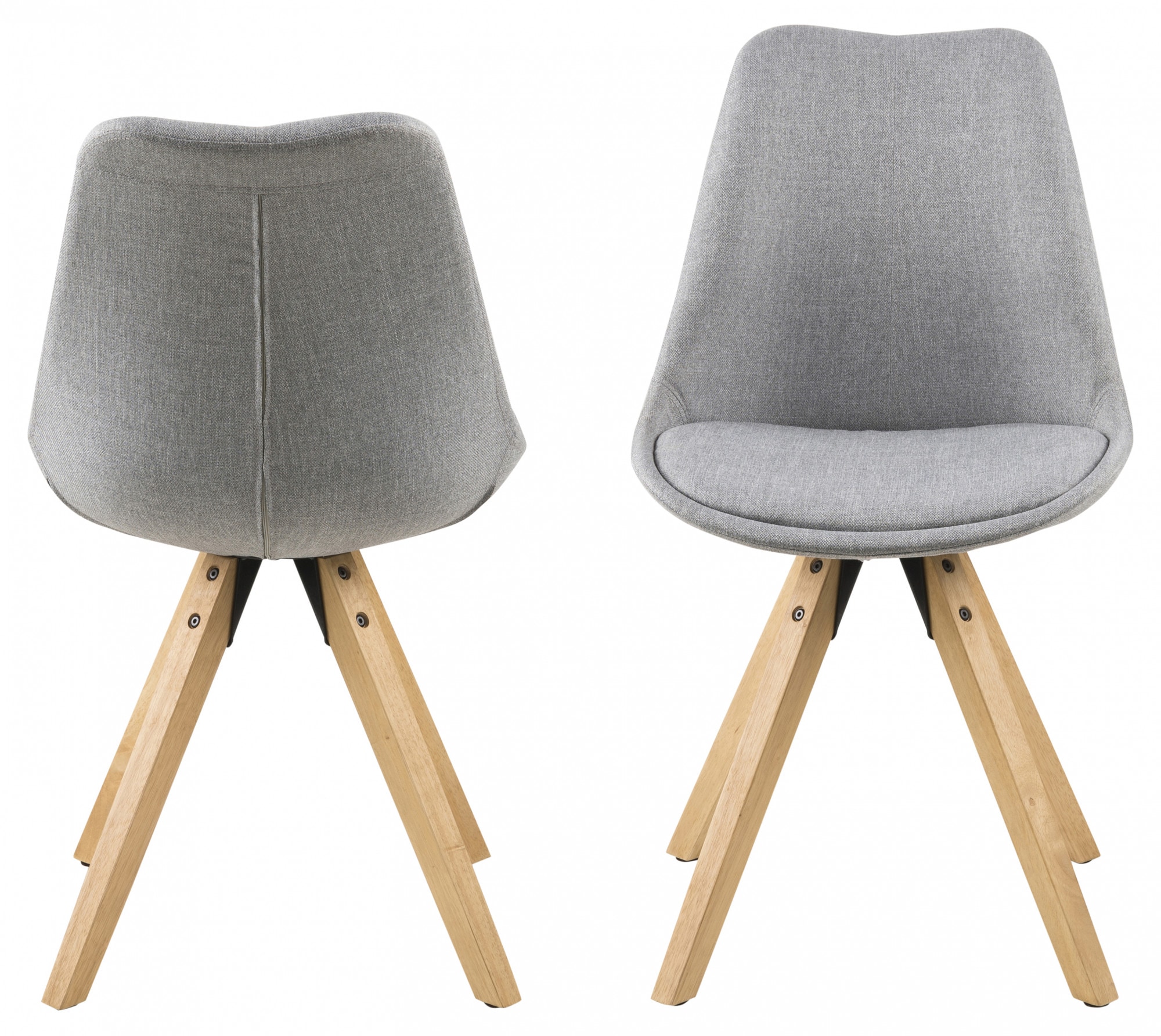 ACTONA GROUP Esszimmerstuhl "Dian" (Set) 2 Stk.Organisch geformter Sitz mit günstig online kaufen