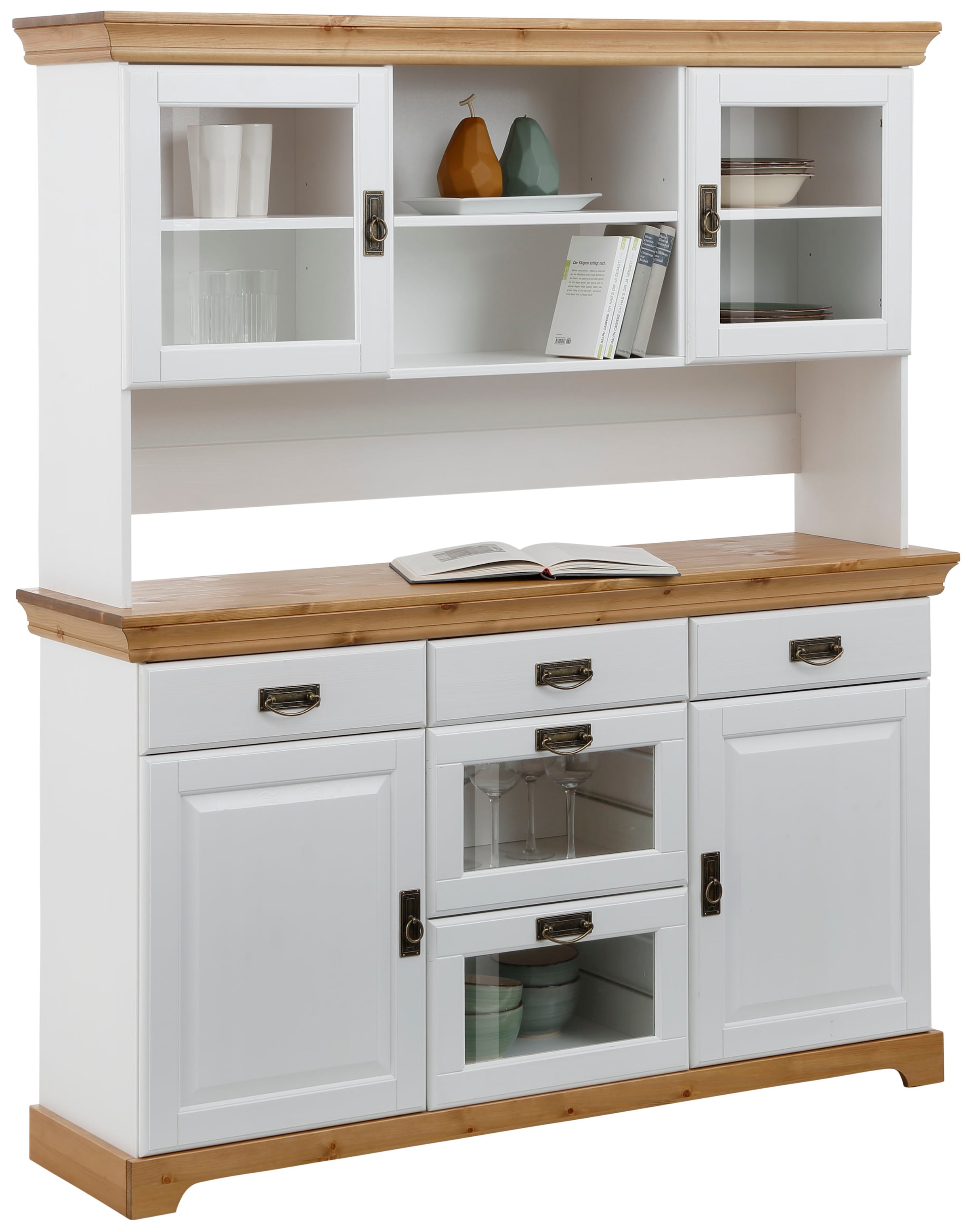 Home affaire Buffet "Rügen", FSC zertifiziertes Massivholz, im Landhausstil günstig online kaufen