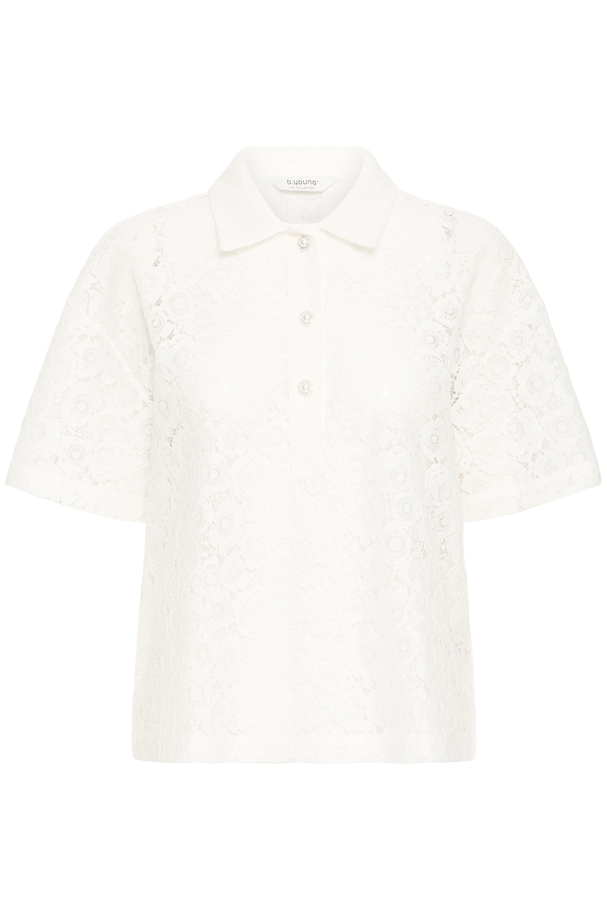b.young Blusentop "Damen Poloshirt BXSOLACY"