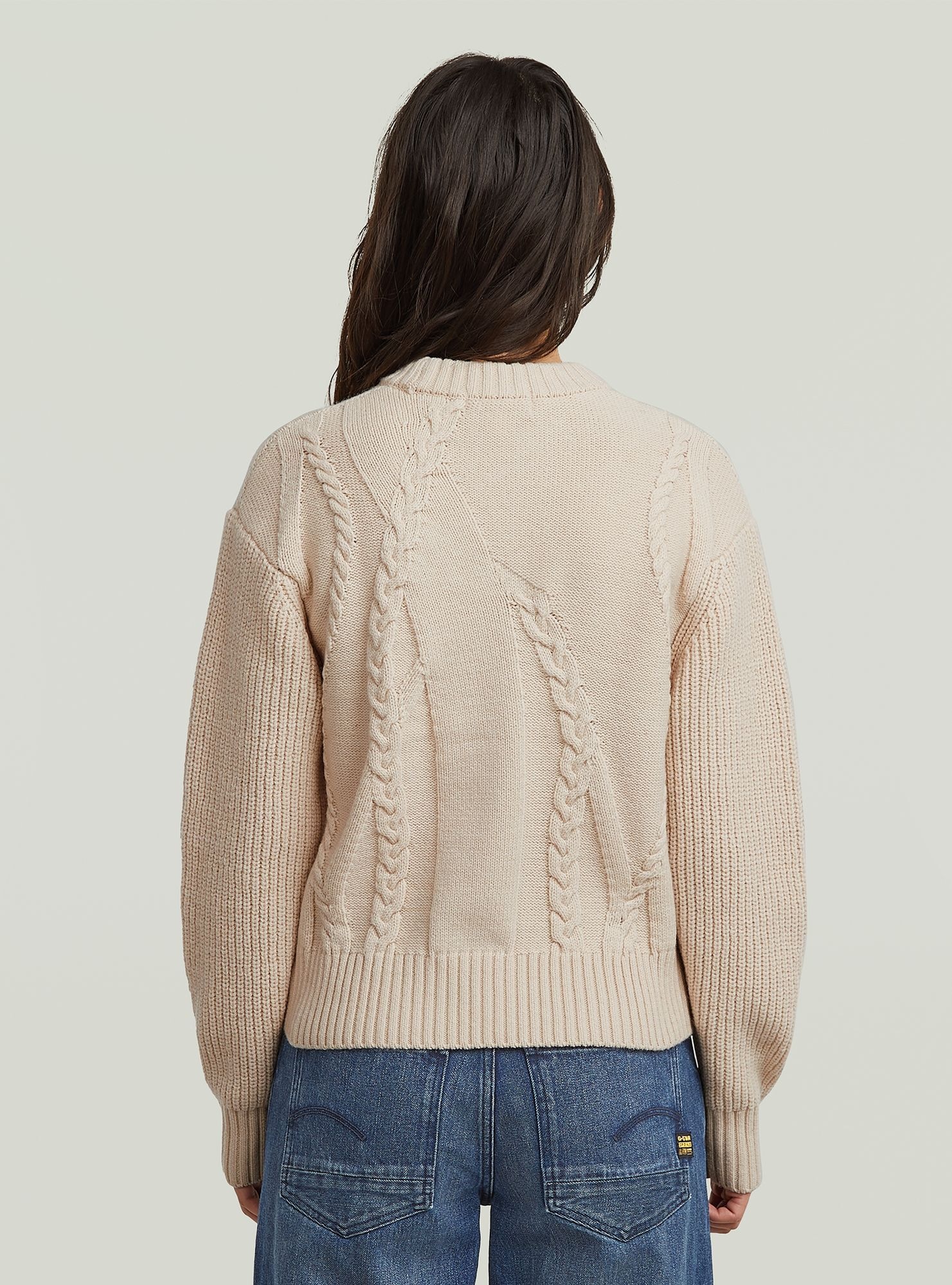 G-STAR Longpullover "Big Cable Knit Pullover" günstig online kaufen