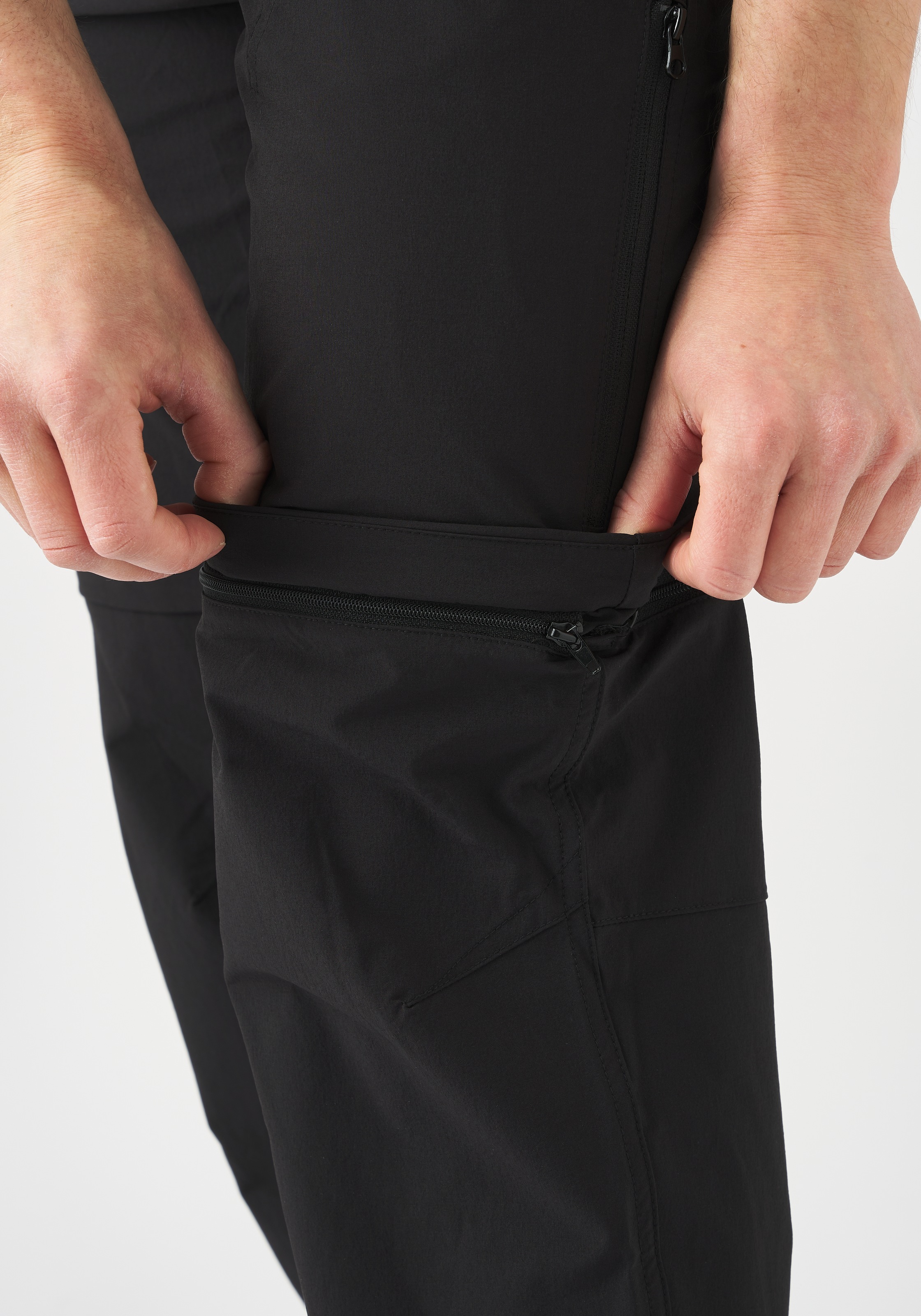 Gonso Fahrradhose »Portland«  Herren Radhose mit Sitzpolster, robuste Zipp-off Hose inkl. Gürtel