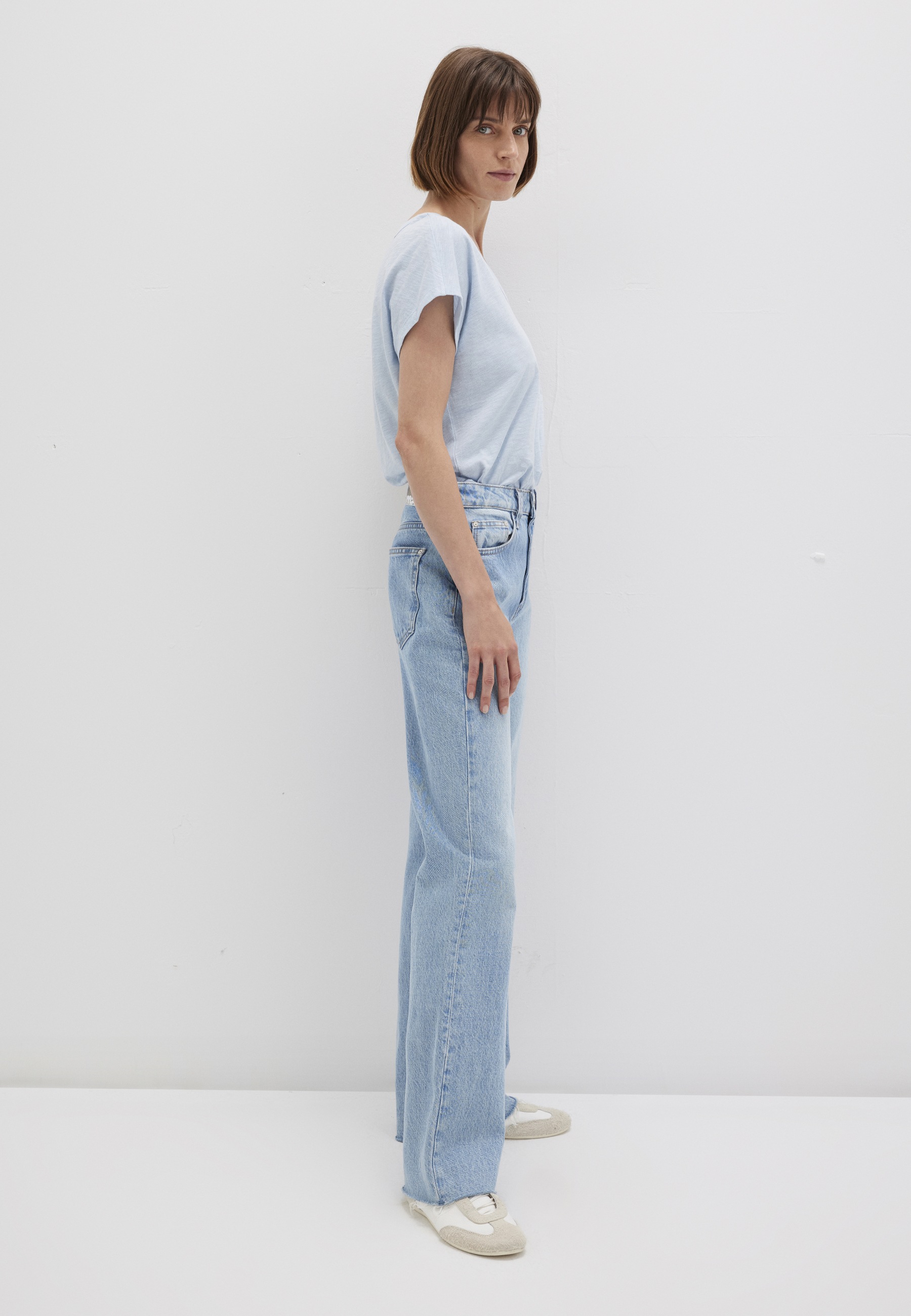 Mavi T-Shirt »SHORT SLEEVE BASIC«, T-Shirt V-Neck