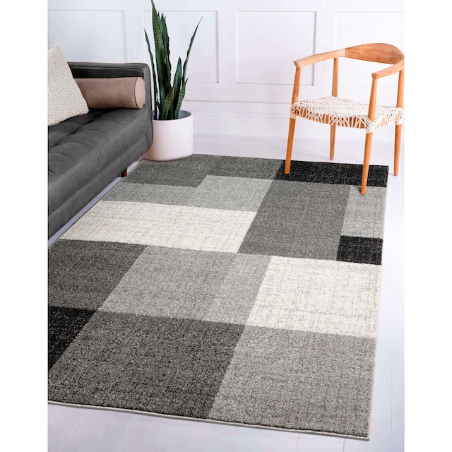 merinos Teppich »Thales 6101«, rechteckig, Kurzflorteppich mit  Konturenschnitt, Wohnzimmer kaufen | BAUR