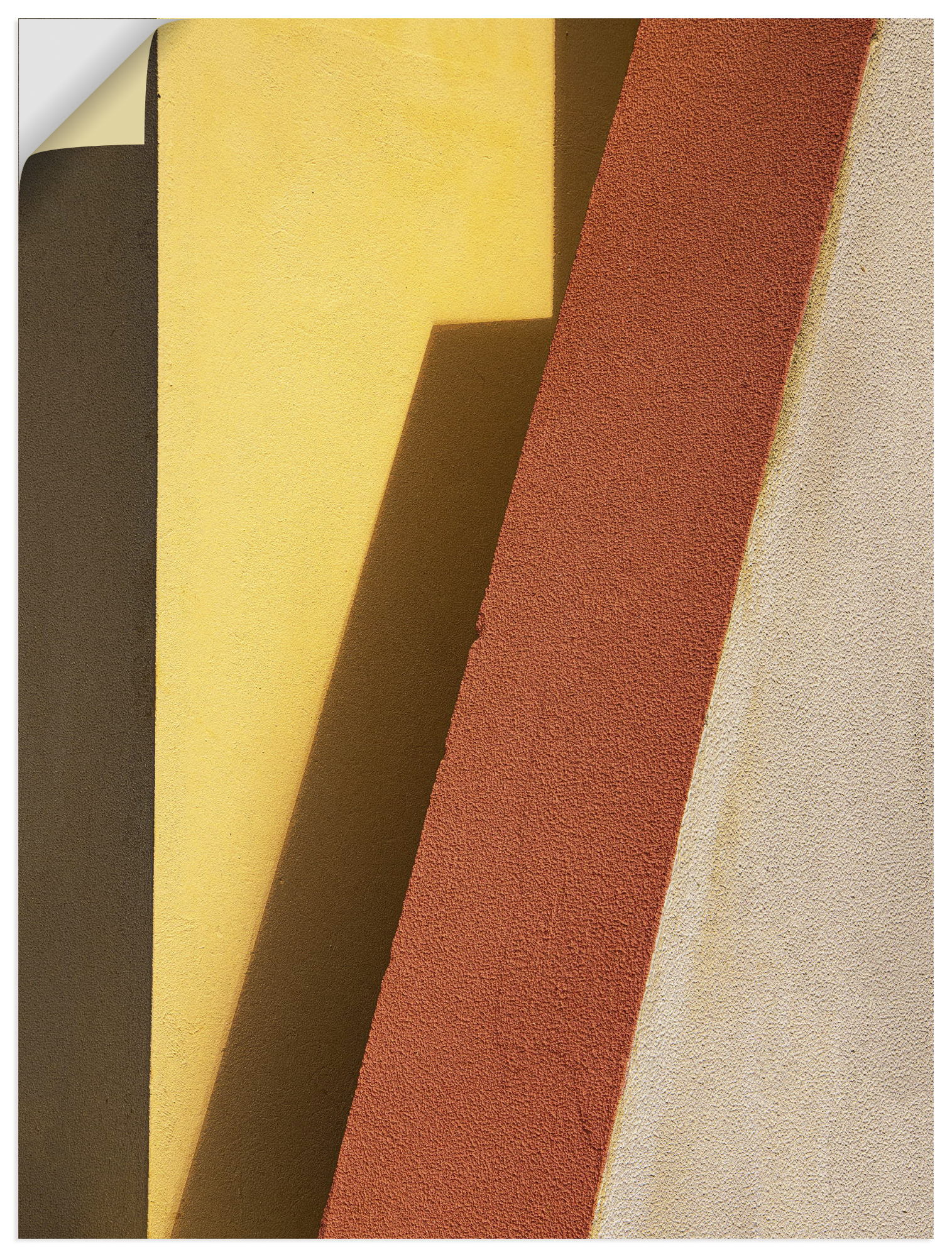 Artland Wandbild "red edge" Elemente der Architektur 1 Stk. tlg. als Alubild, Leinwandbild, Poster, Wandaufkleber in verschied. Größen
