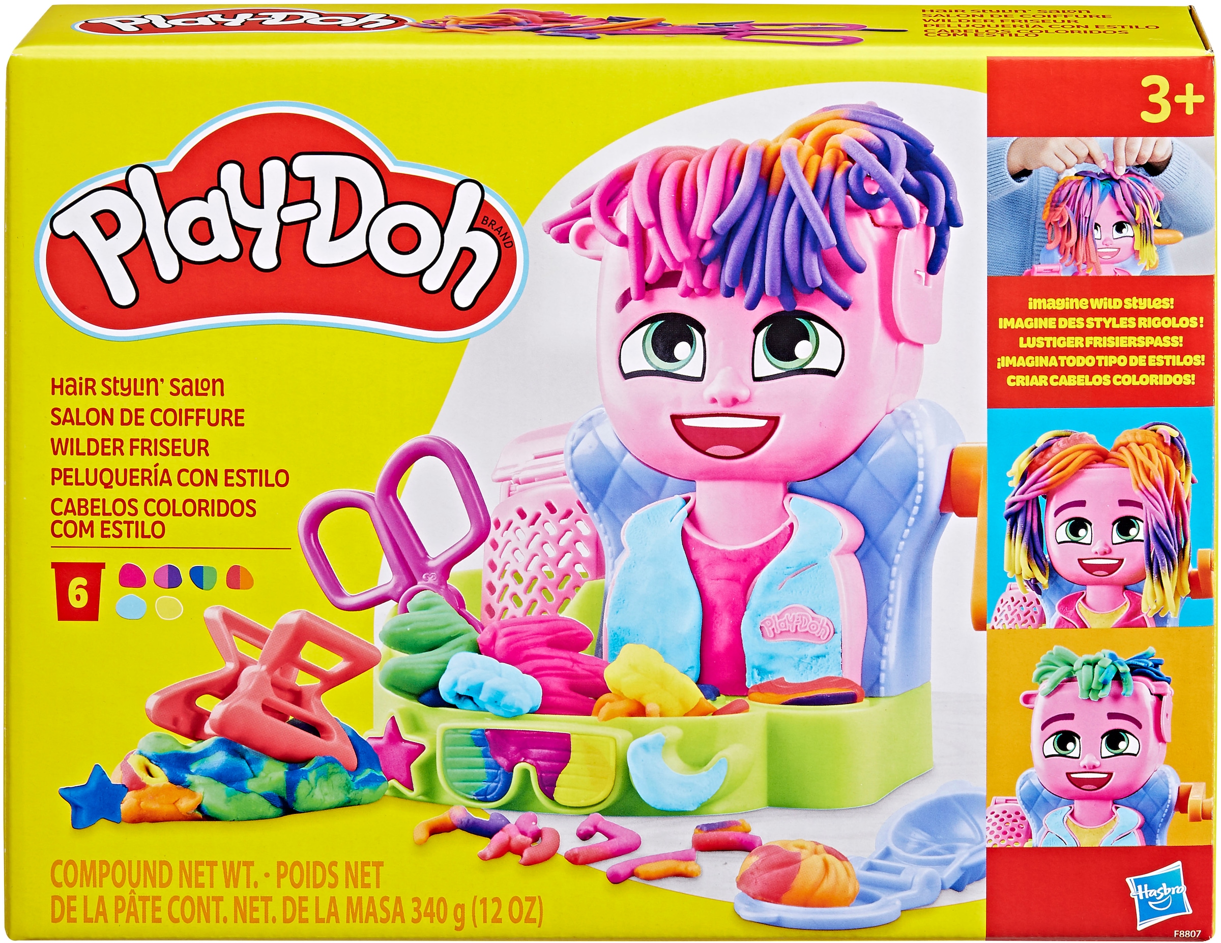 Hasbro Knetform-Set »Play-Doh, Wilder Friseur«