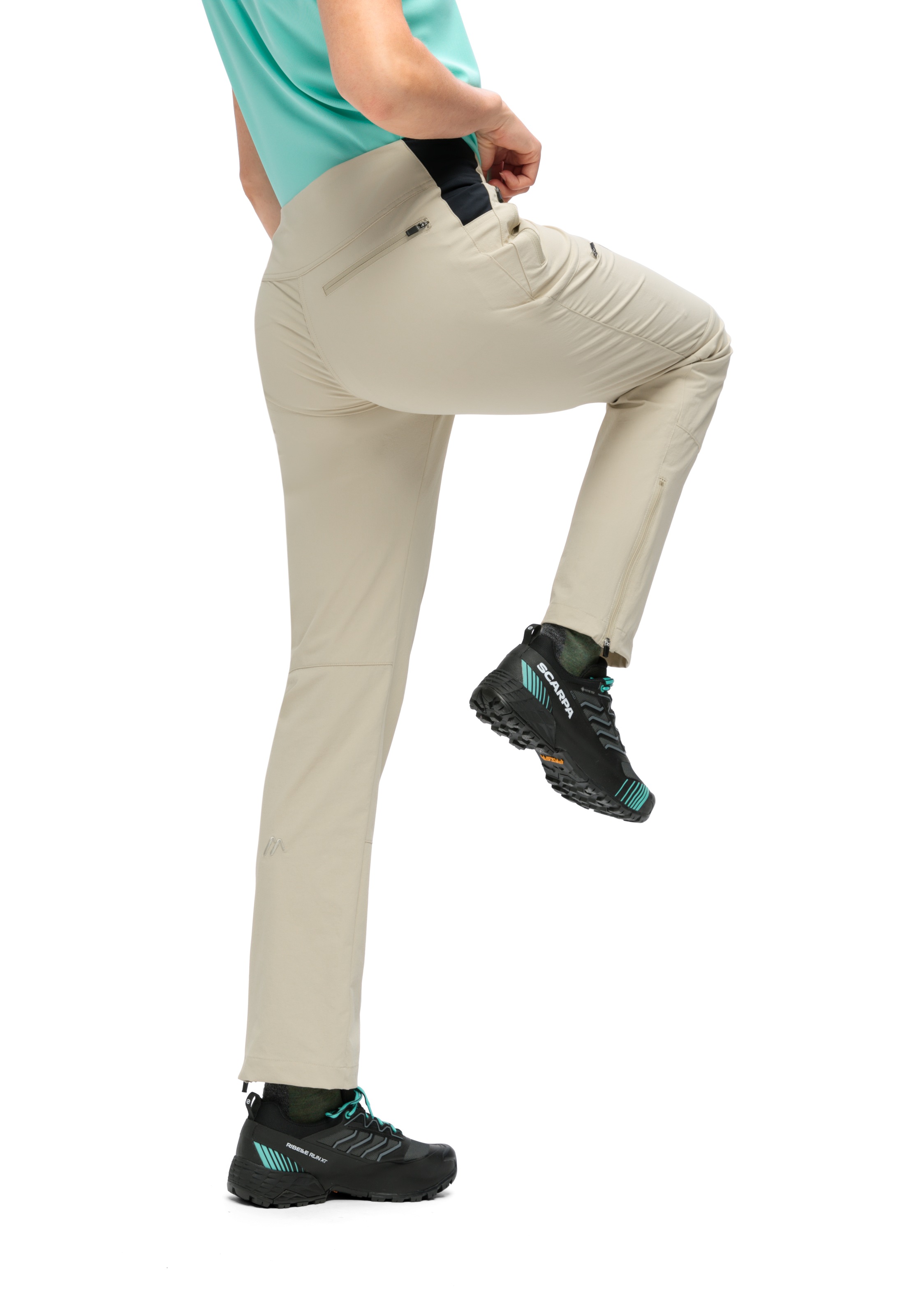 Maier Sports Outdoorhose »Inara slim Vario«, Damen Wanderhose, Funktionshose mit Variobund und 4 Taschen, Slim Fit