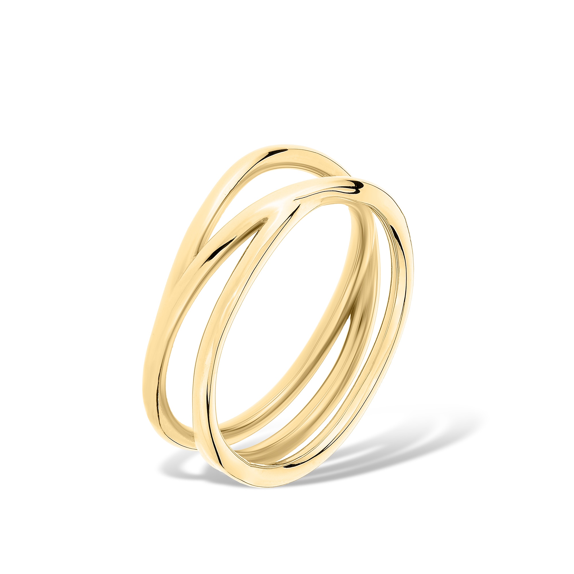 Liebeskind Berlin Fingerring »Schmuck Geschenk Edelstahl Ring The Melting Organic«