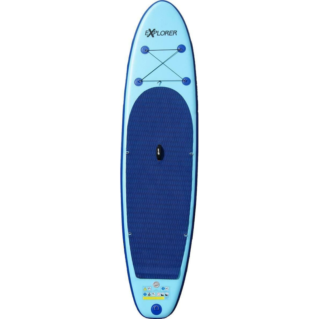 EXPLORER Inflatable SUP-Board »EXPLORER 320«, (mit Paddel, Pumpe und Transportrucksack)