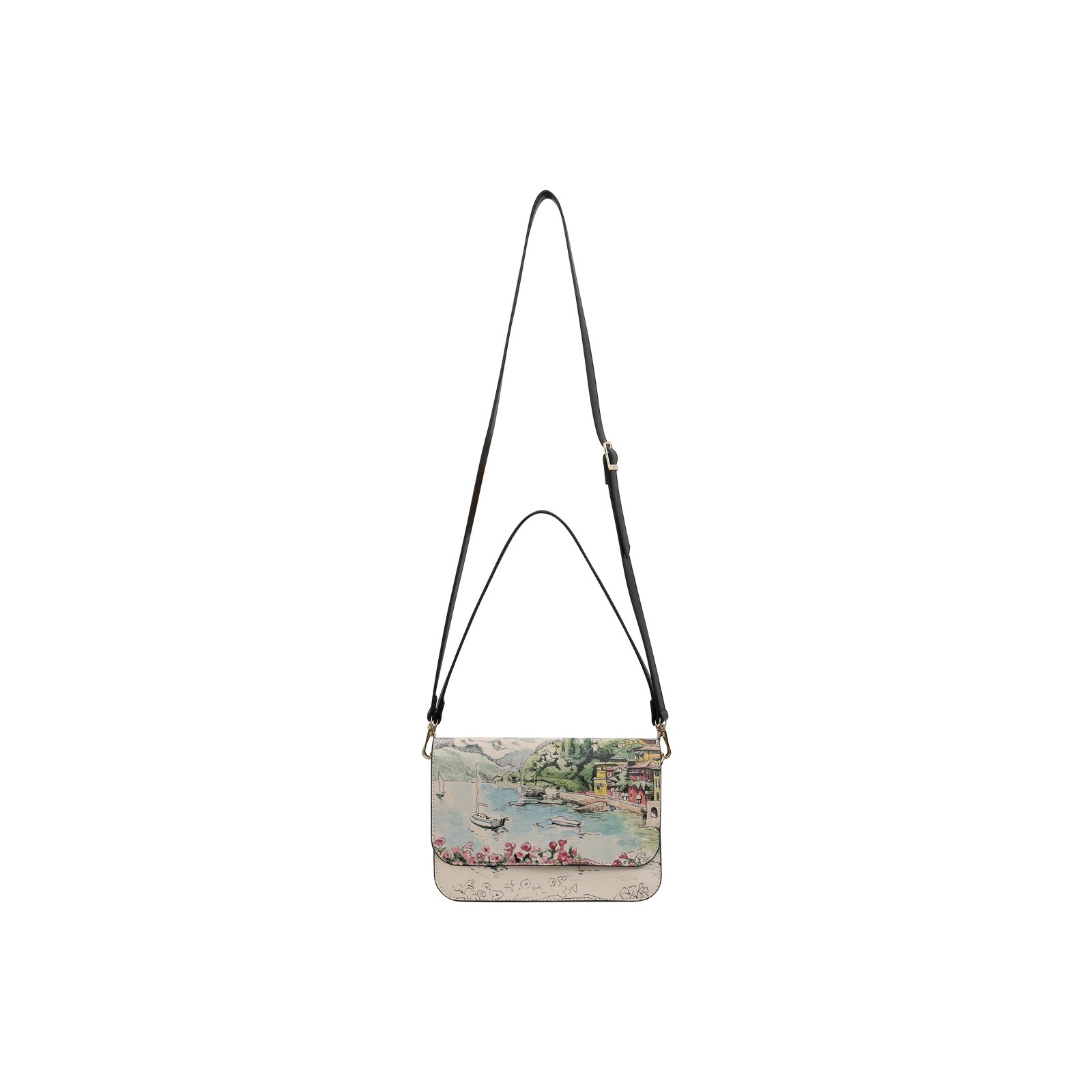 DOGO Handtasche »Y-Generation Lago Di Como Damen Handtaschen (Fashion) / Neutral«, Vegan
