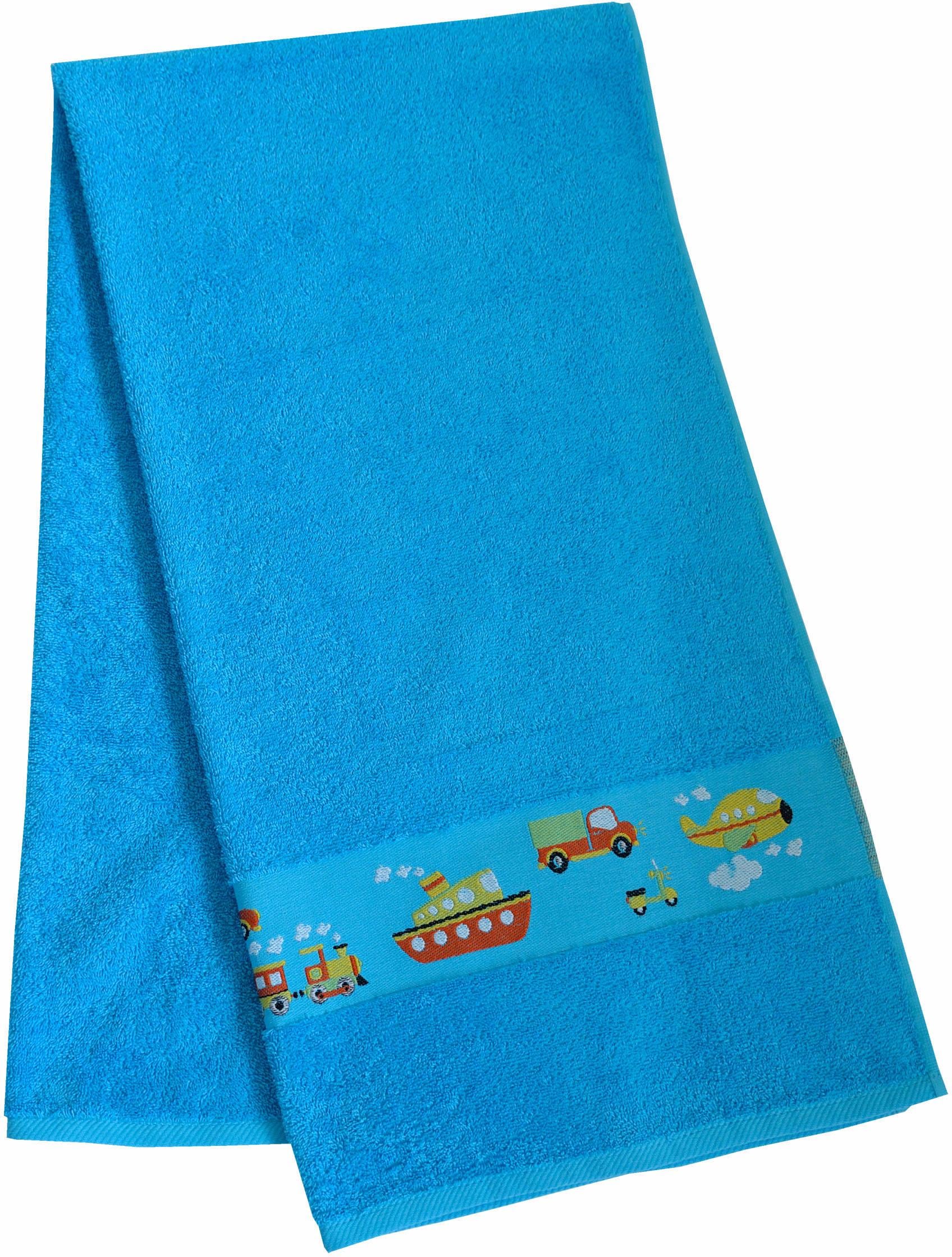 Dyckhoff Badetuch "Auto" mit toller Bordüre und Auto Motiven günstig online kaufen